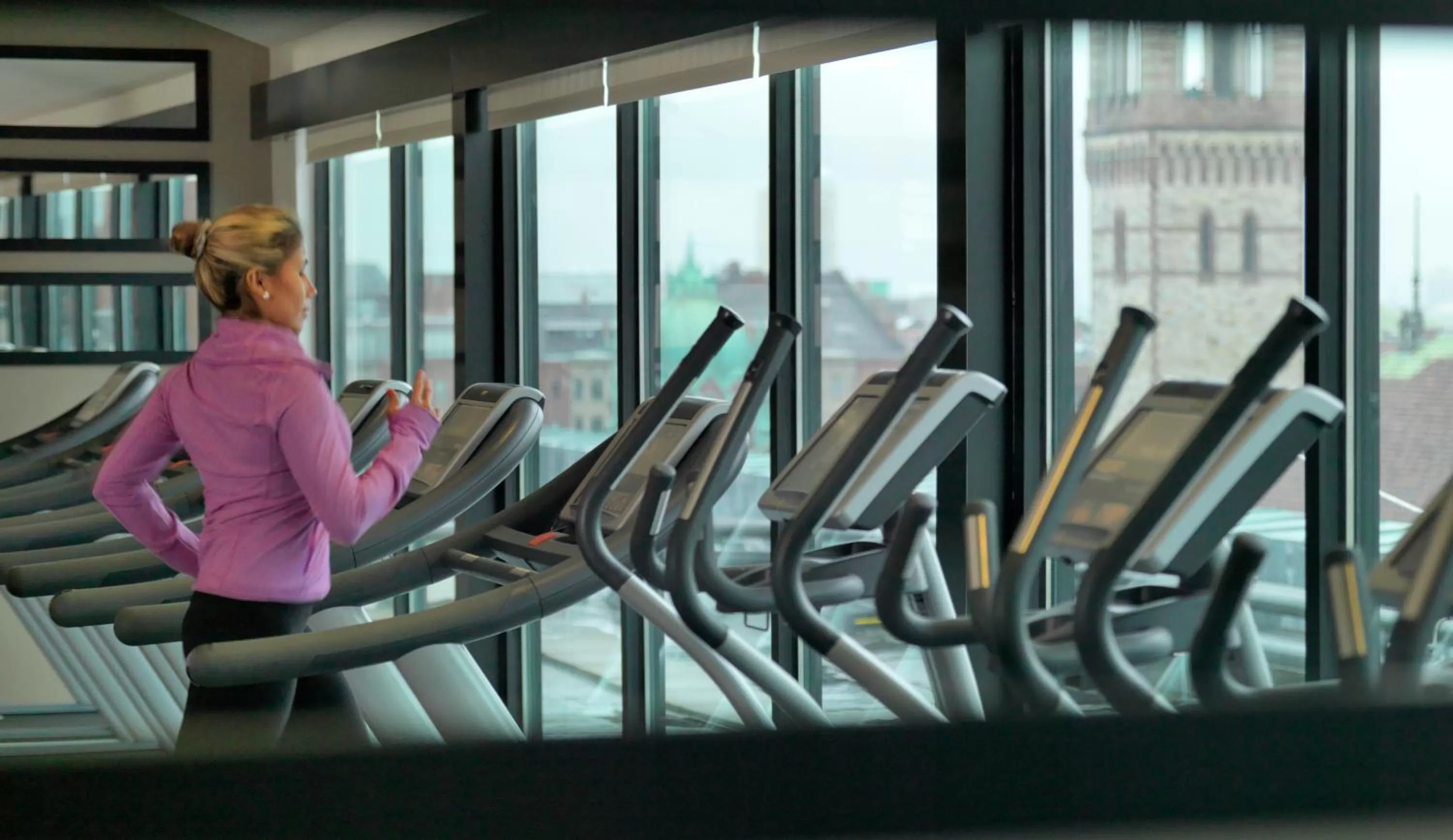 Fitness centre/facilities in Fairmont Copley Plaza