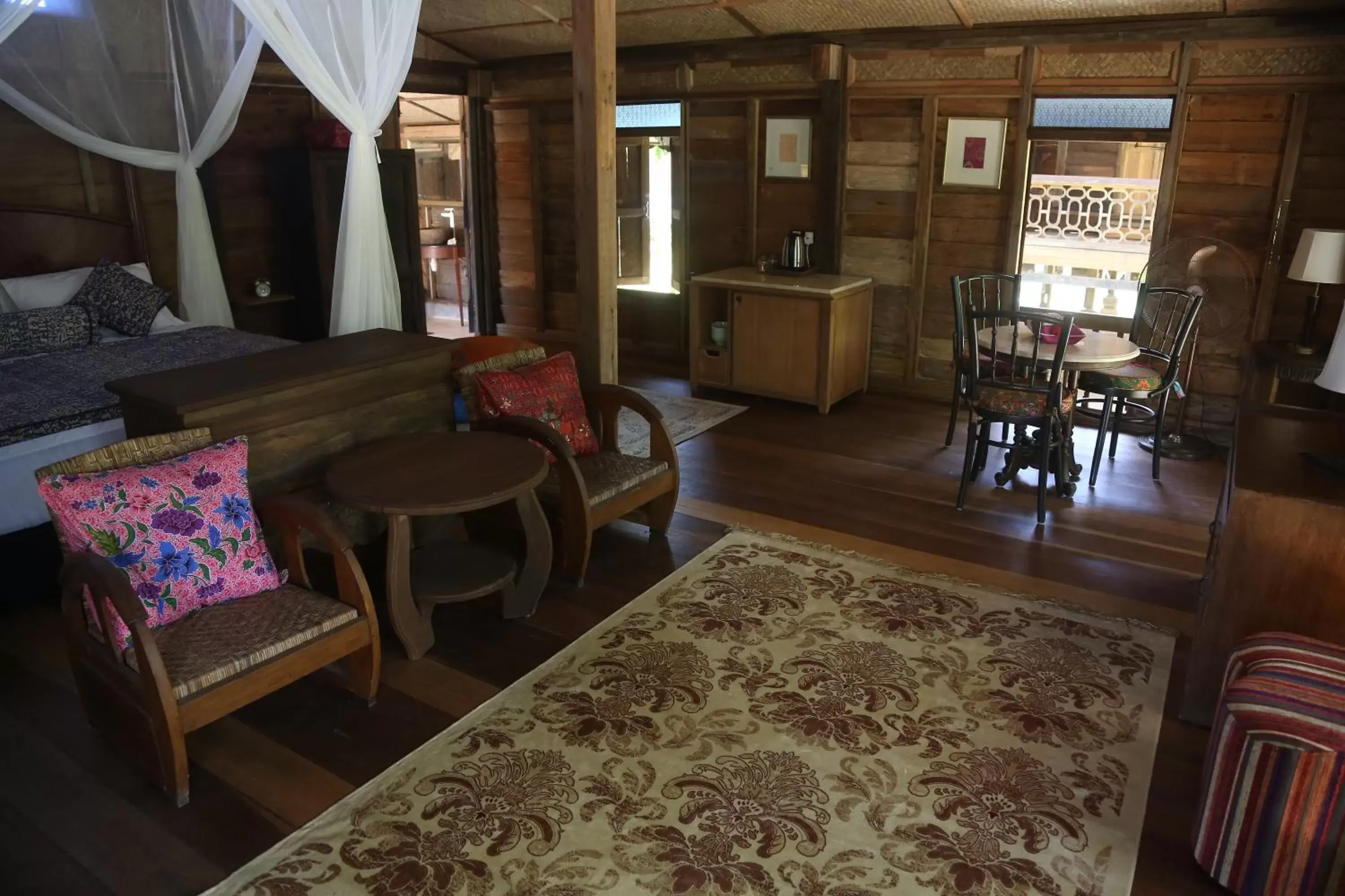 Seating Area in Kunang Kunang Heritage Villas