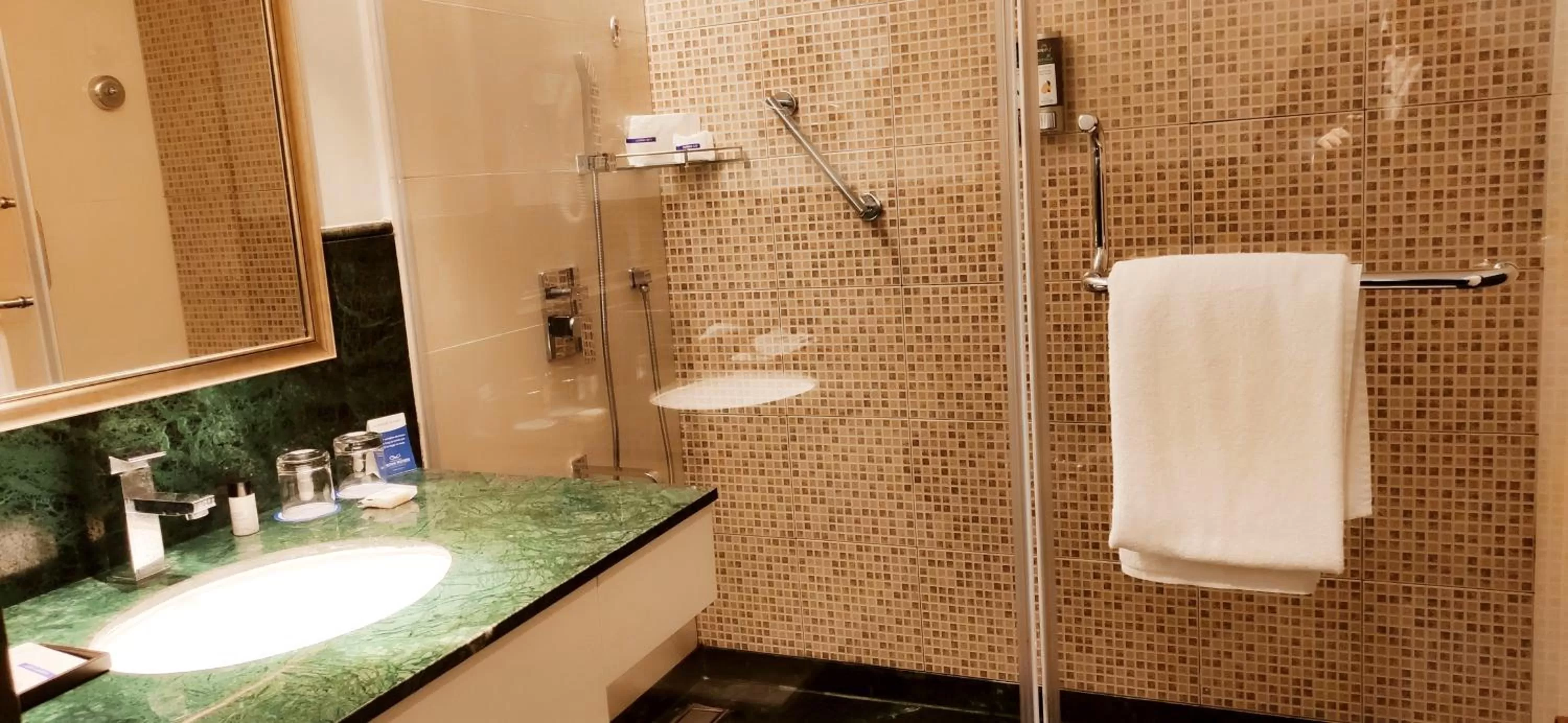 Bathroom in Manjeera Premiere