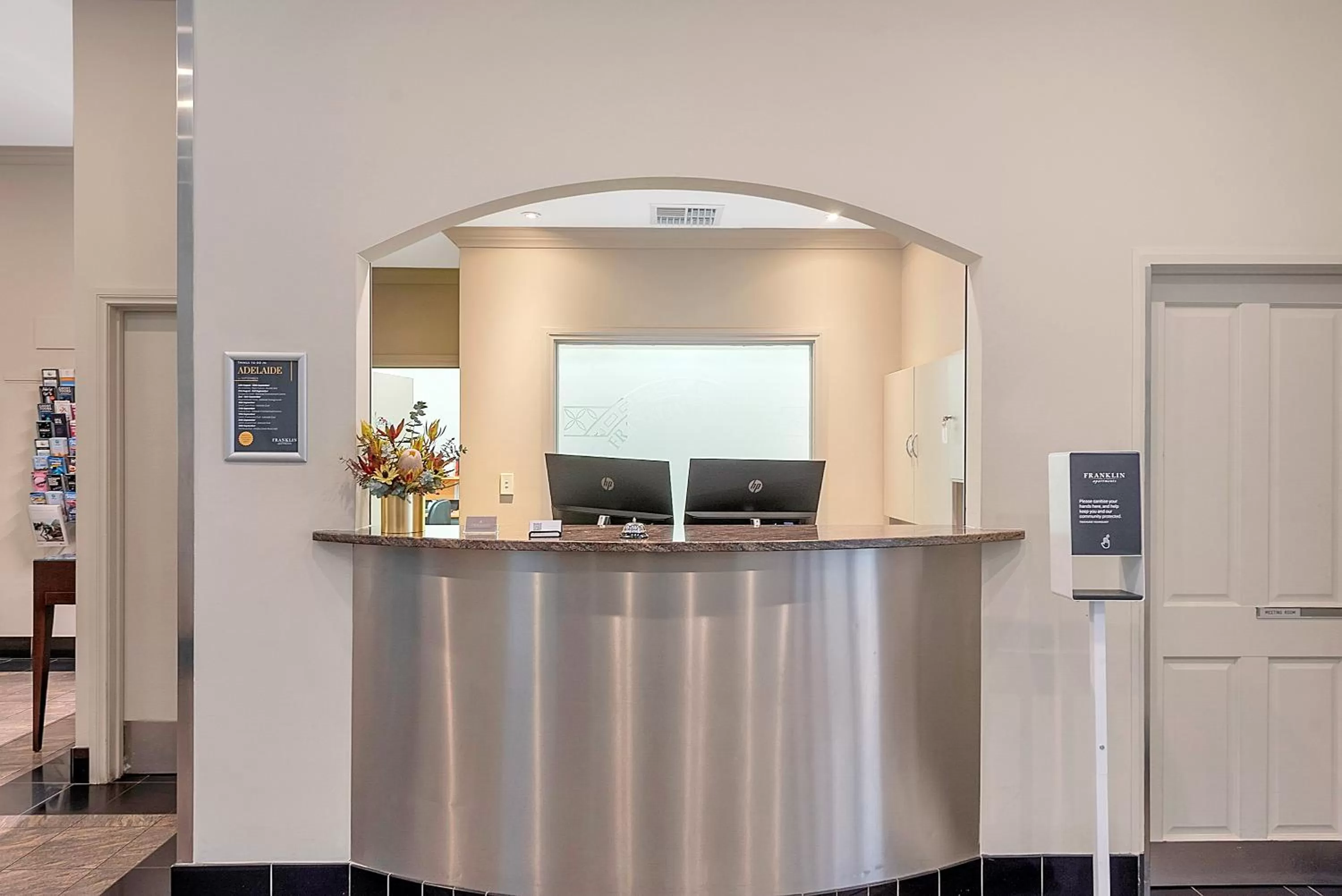 Lobby or reception in Franklin Apartments