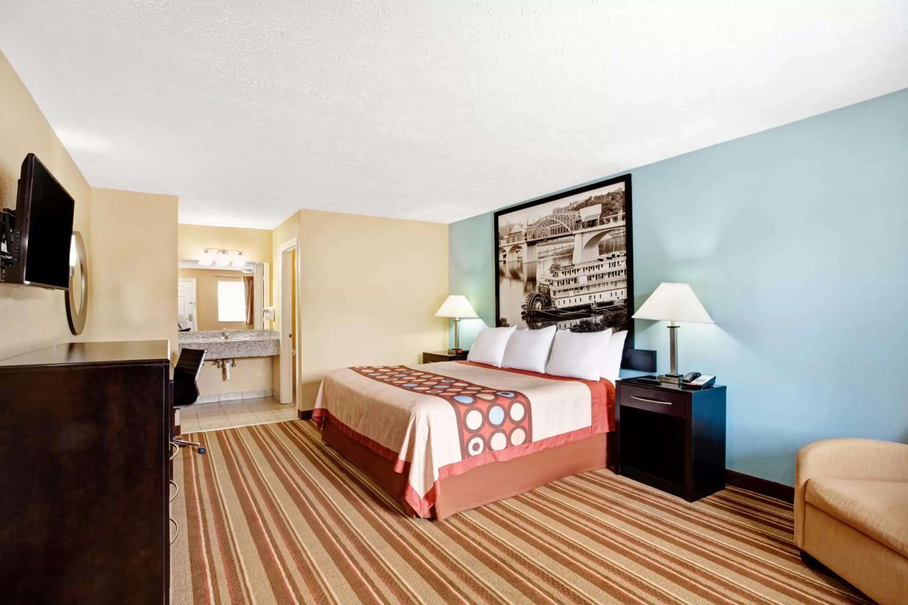 King Room - Non-Smoking in Super 8 by Wyndham Whites Creek/ Nashville NW Area