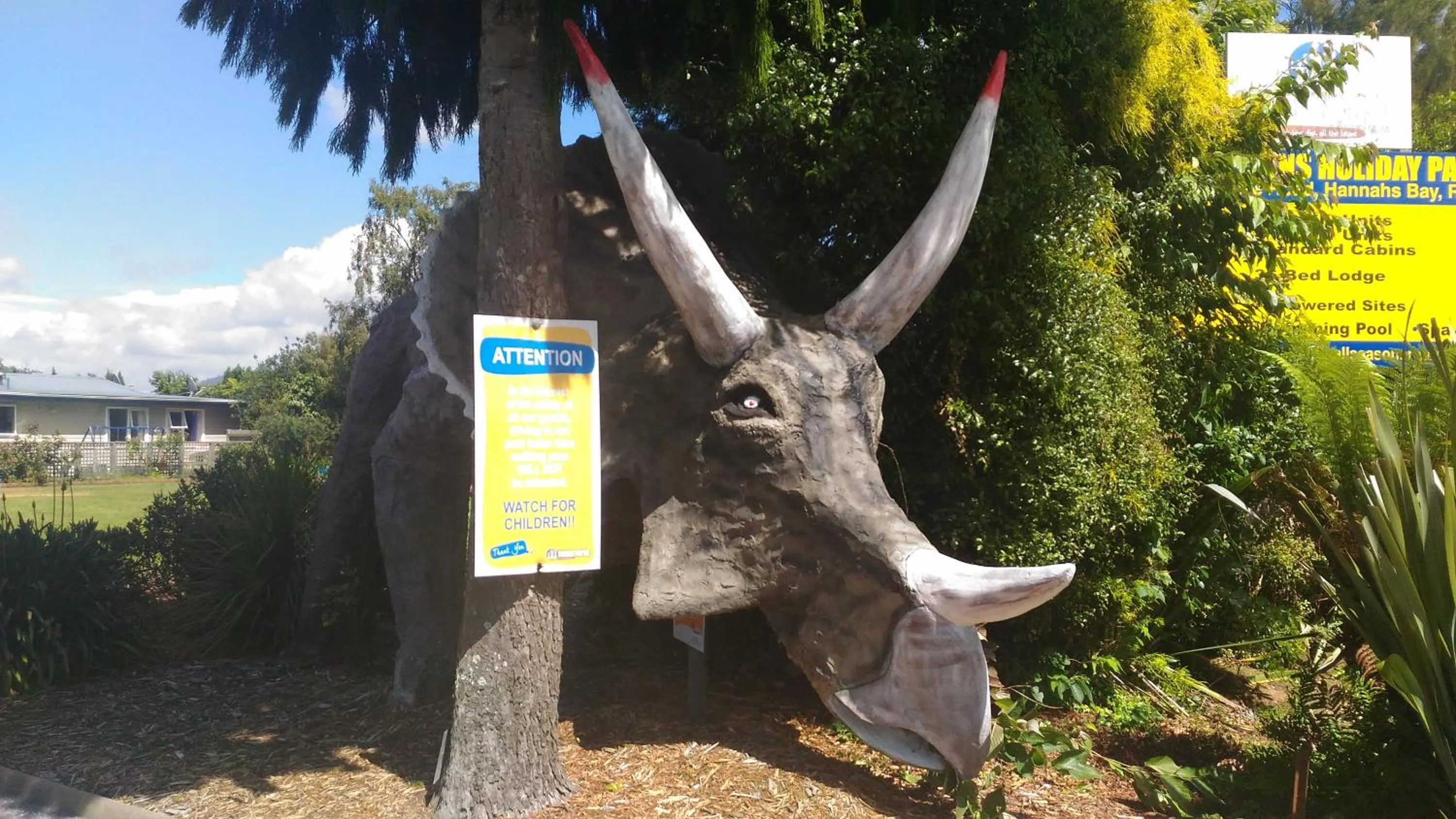 Decorative detail in All Seasons Holiday Park