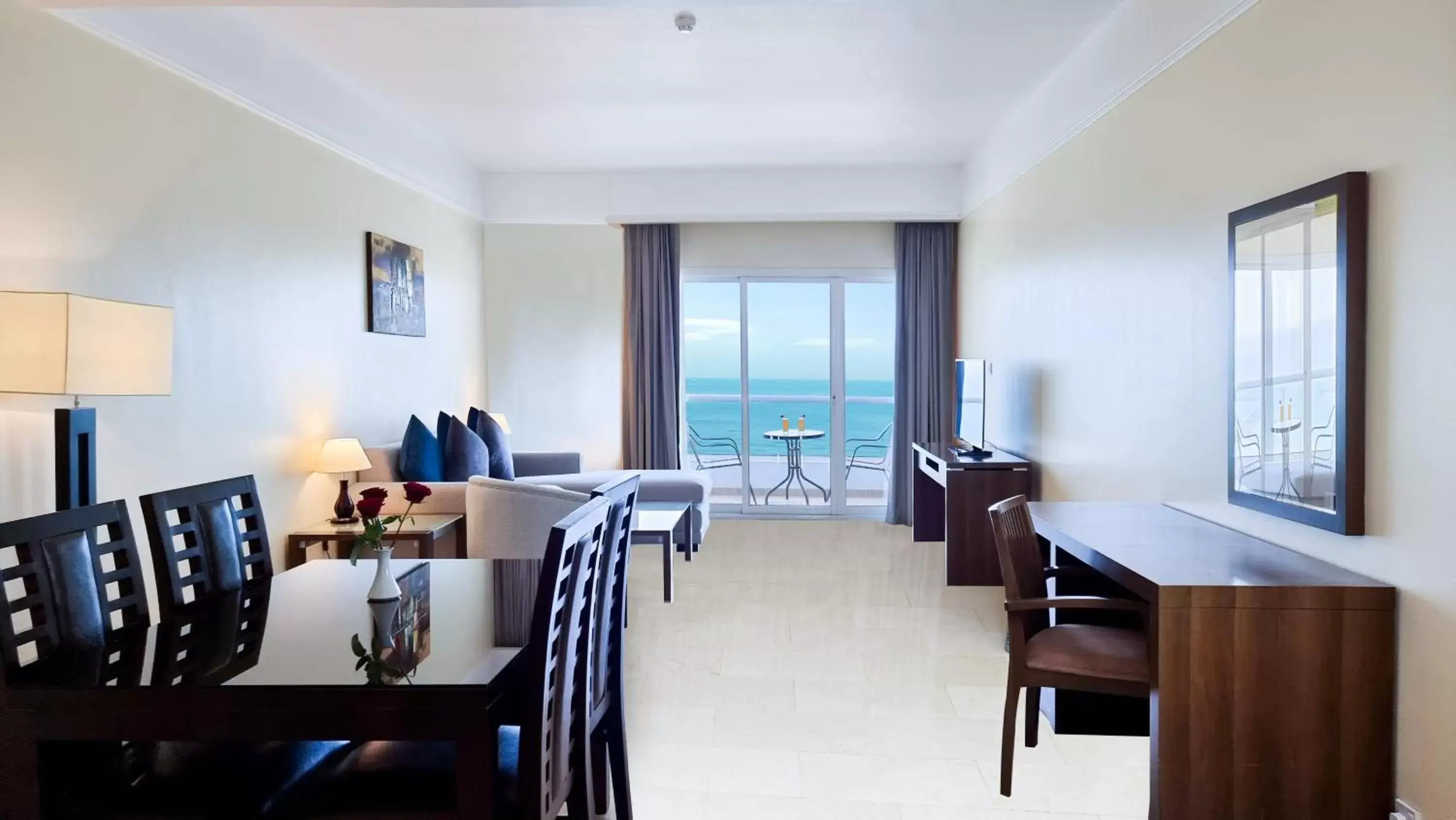 Balcony/Terrace in Ramada by Wyndham Beach Hotel Ajman