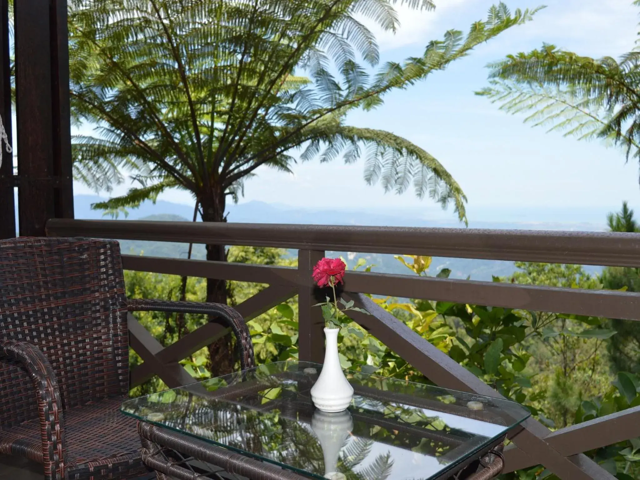 Balcony/Terrace in Kasih Sayang Hill Resort