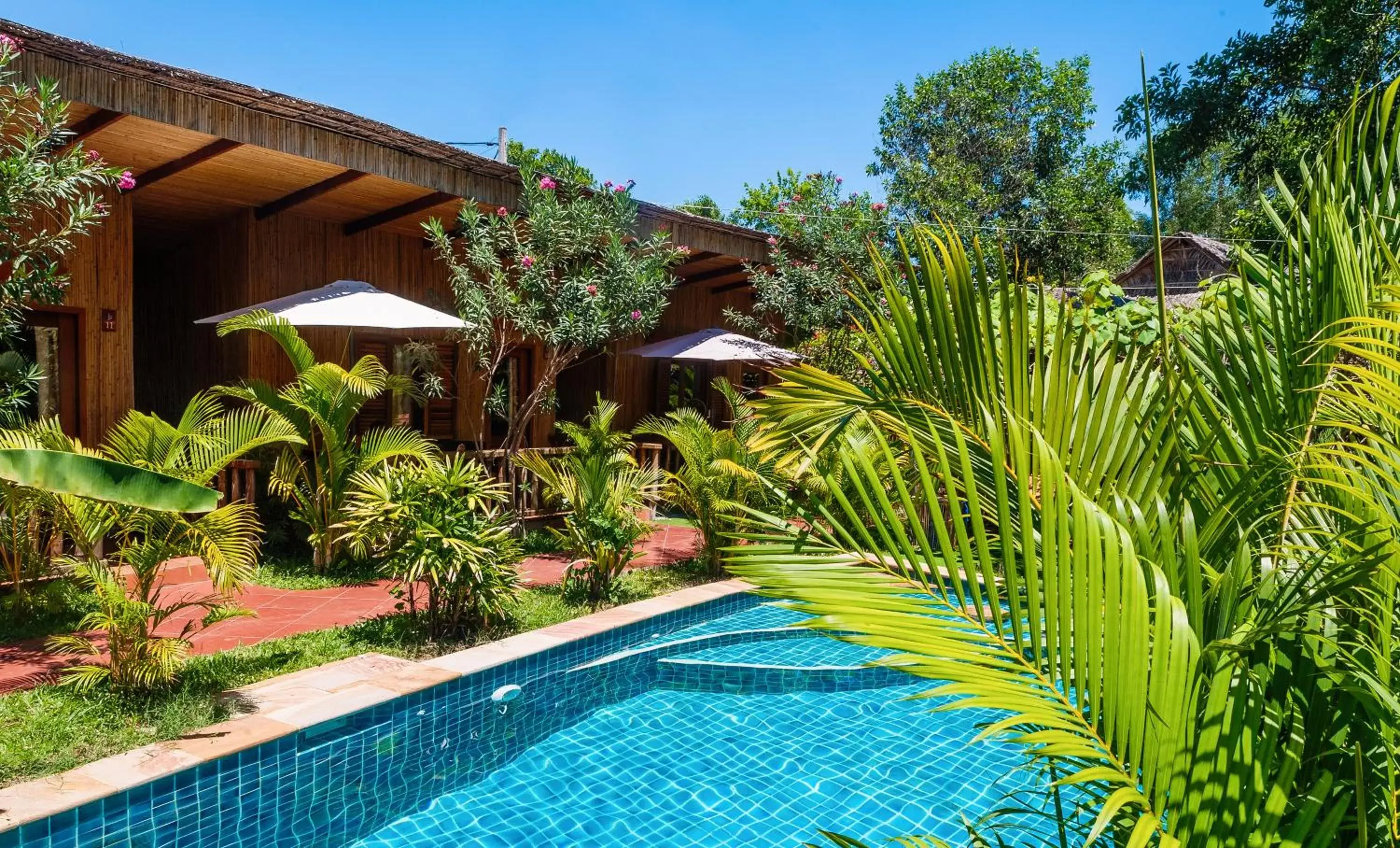 Garden view, Swimming Pool in Sok Sabay Resort