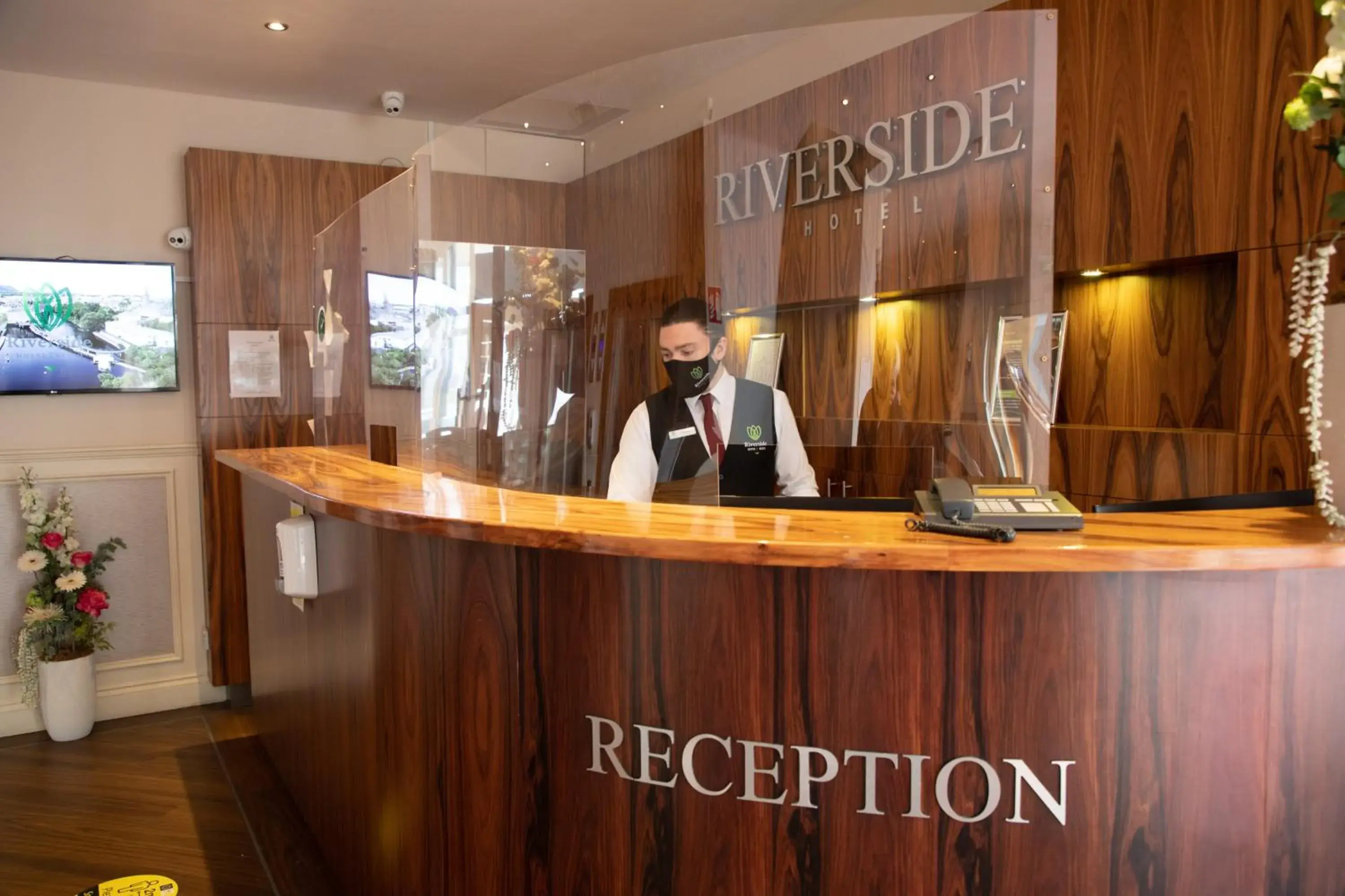 Staff in Riverside Hotel