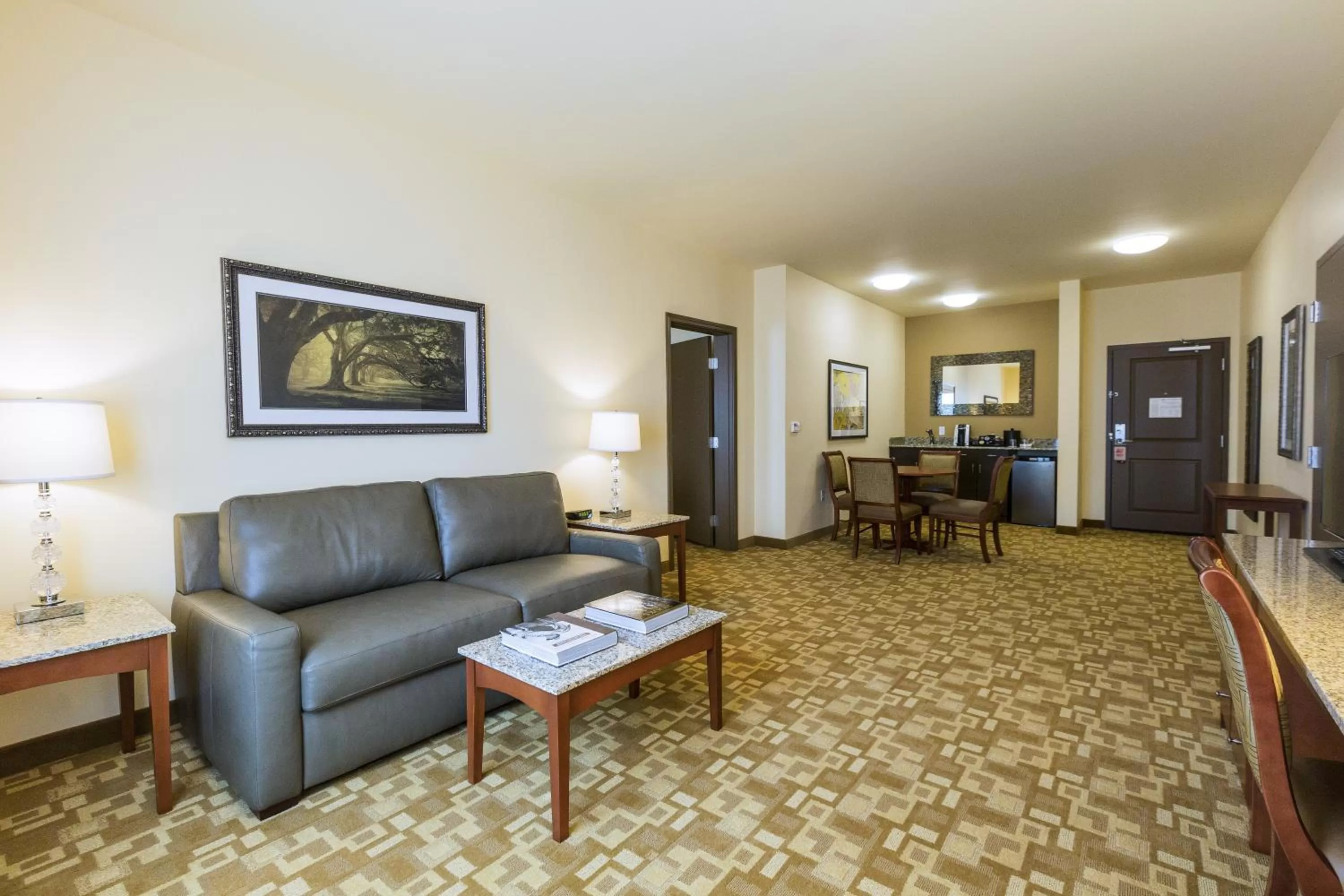 Living room in Boomtown Casino and Hotel New Orleans