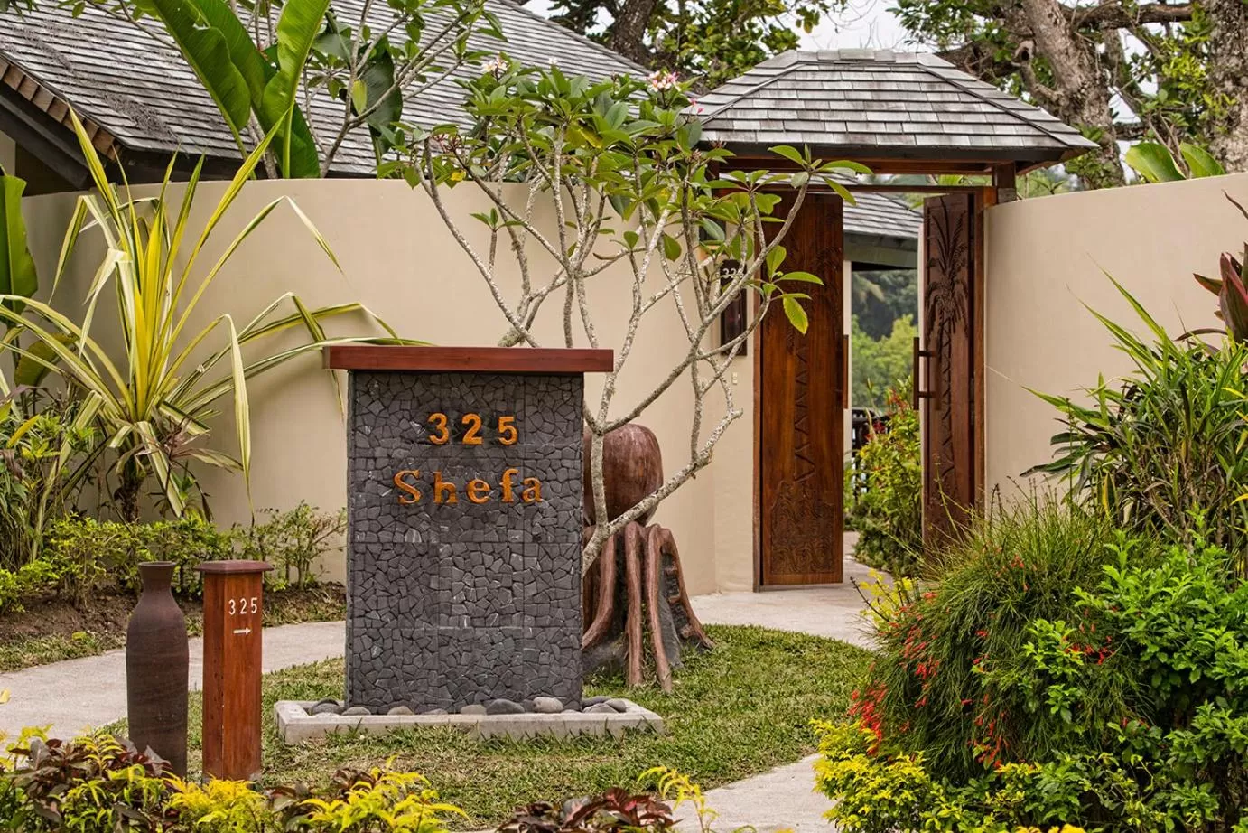 Garden in Warwick Le Lagon Resort & Spa, Vanuatu