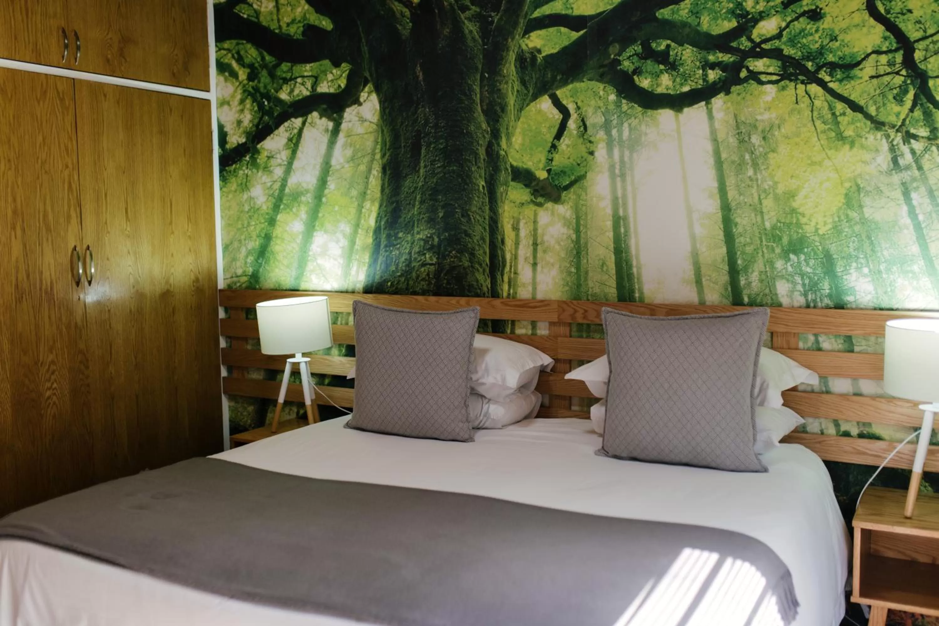 Bed in Agapé Boutique Guesthouse Bothaville