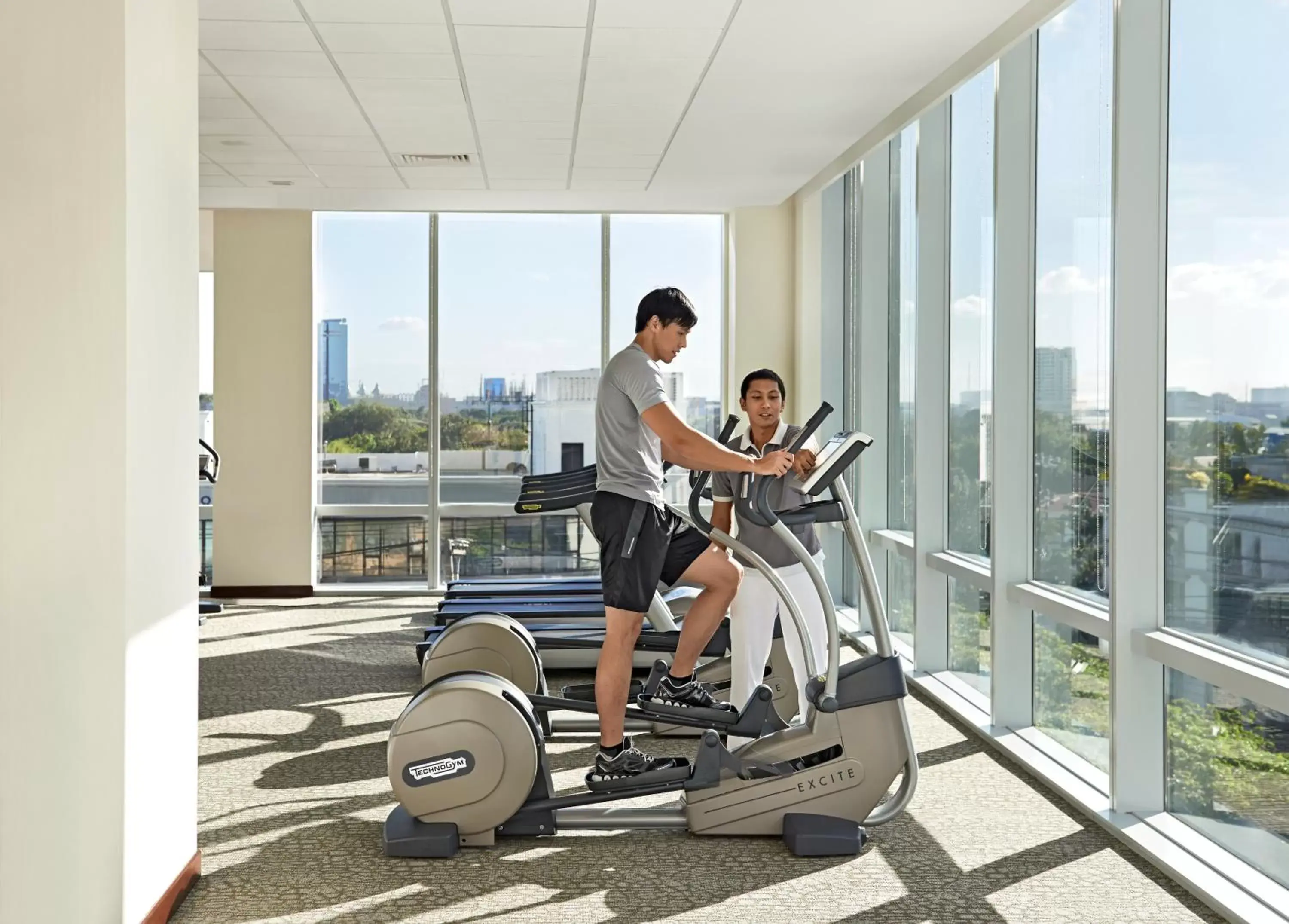 Staff, Fitness Center/Facilities in Fairmont Makati