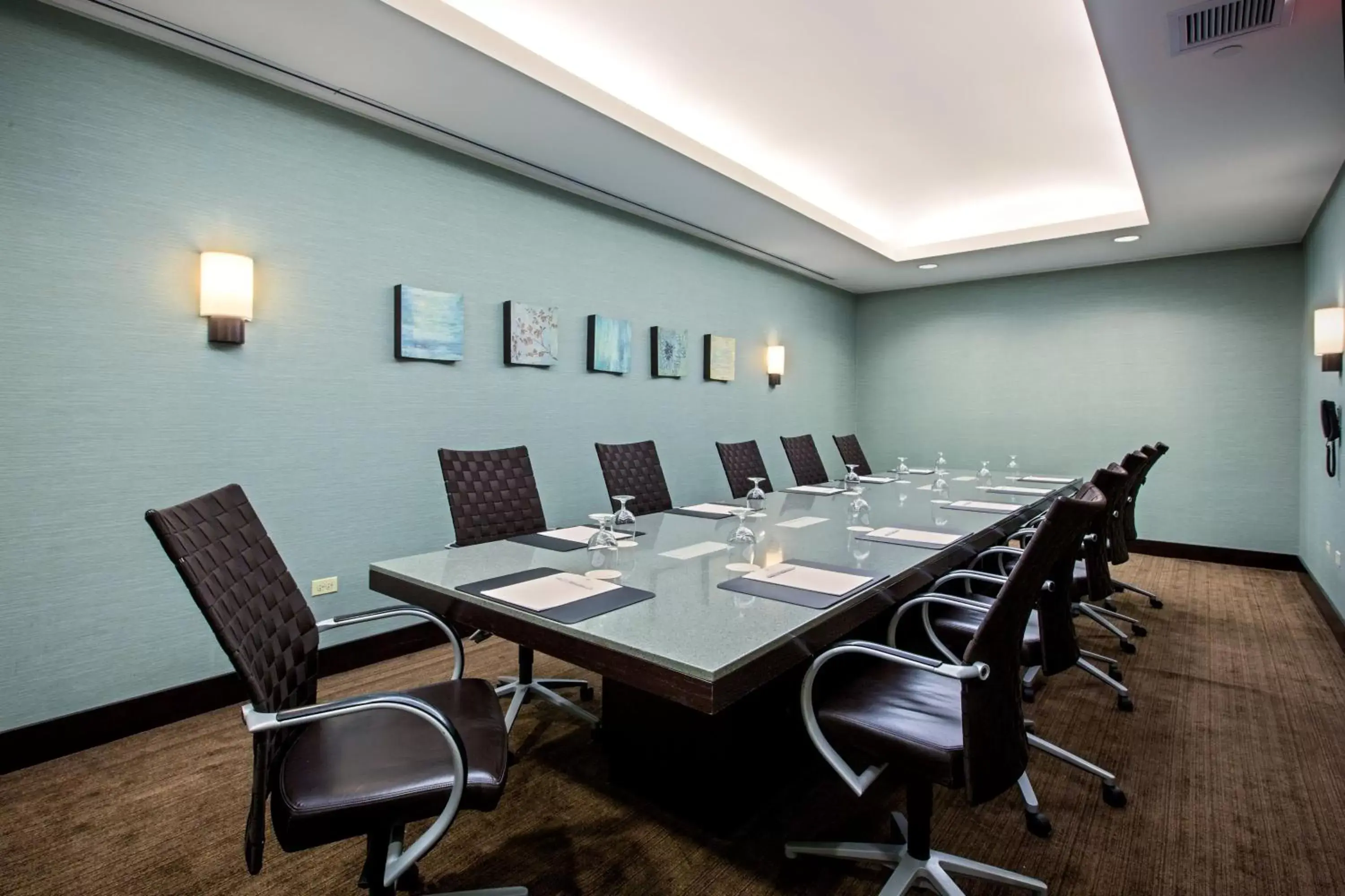 Meeting/conference room in Crowne Plaza Hotel Glen Ellyn/Lombard, an IHG Hotel