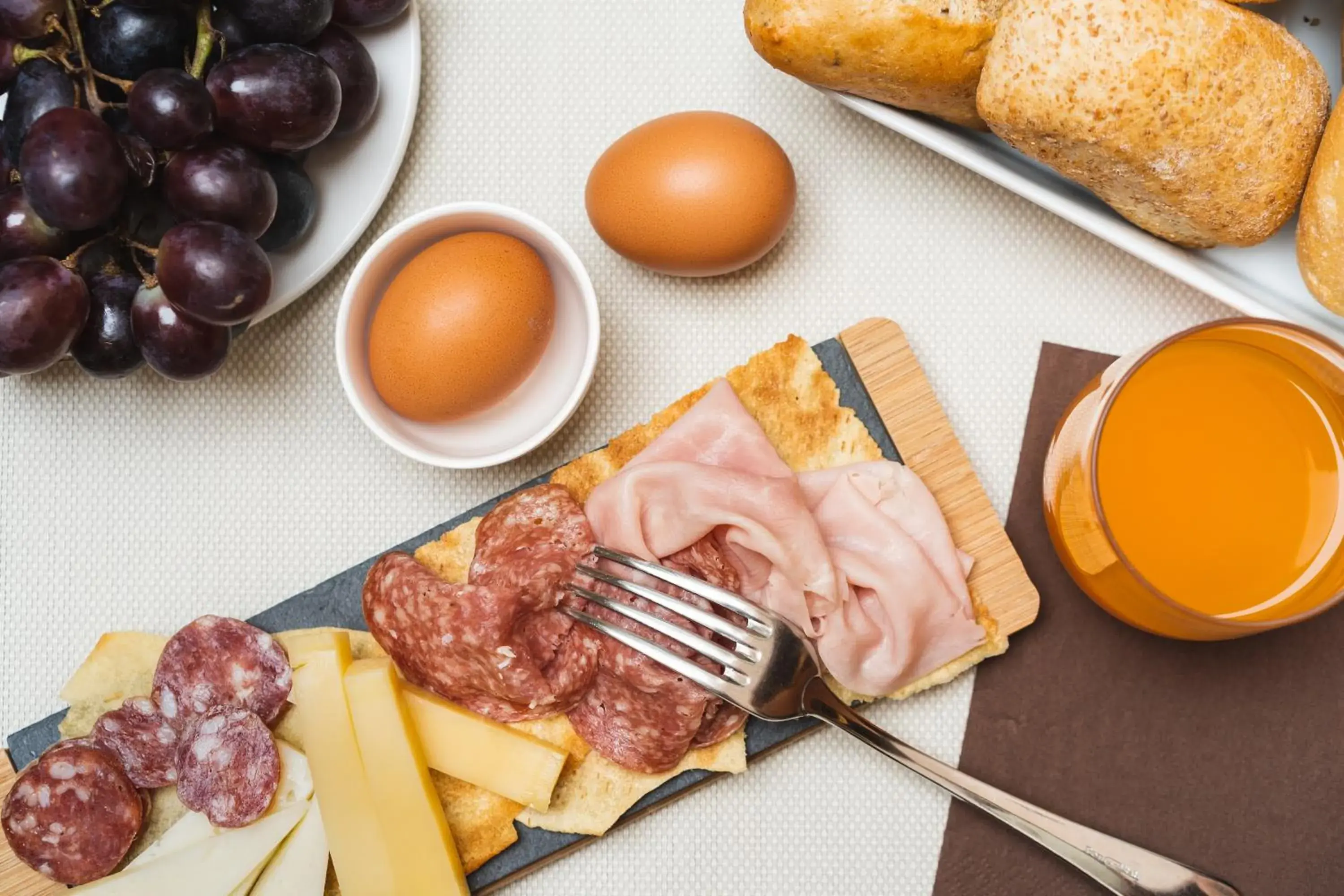 Continental breakfast, Breakfast in La Locanda Del Conte Mameli