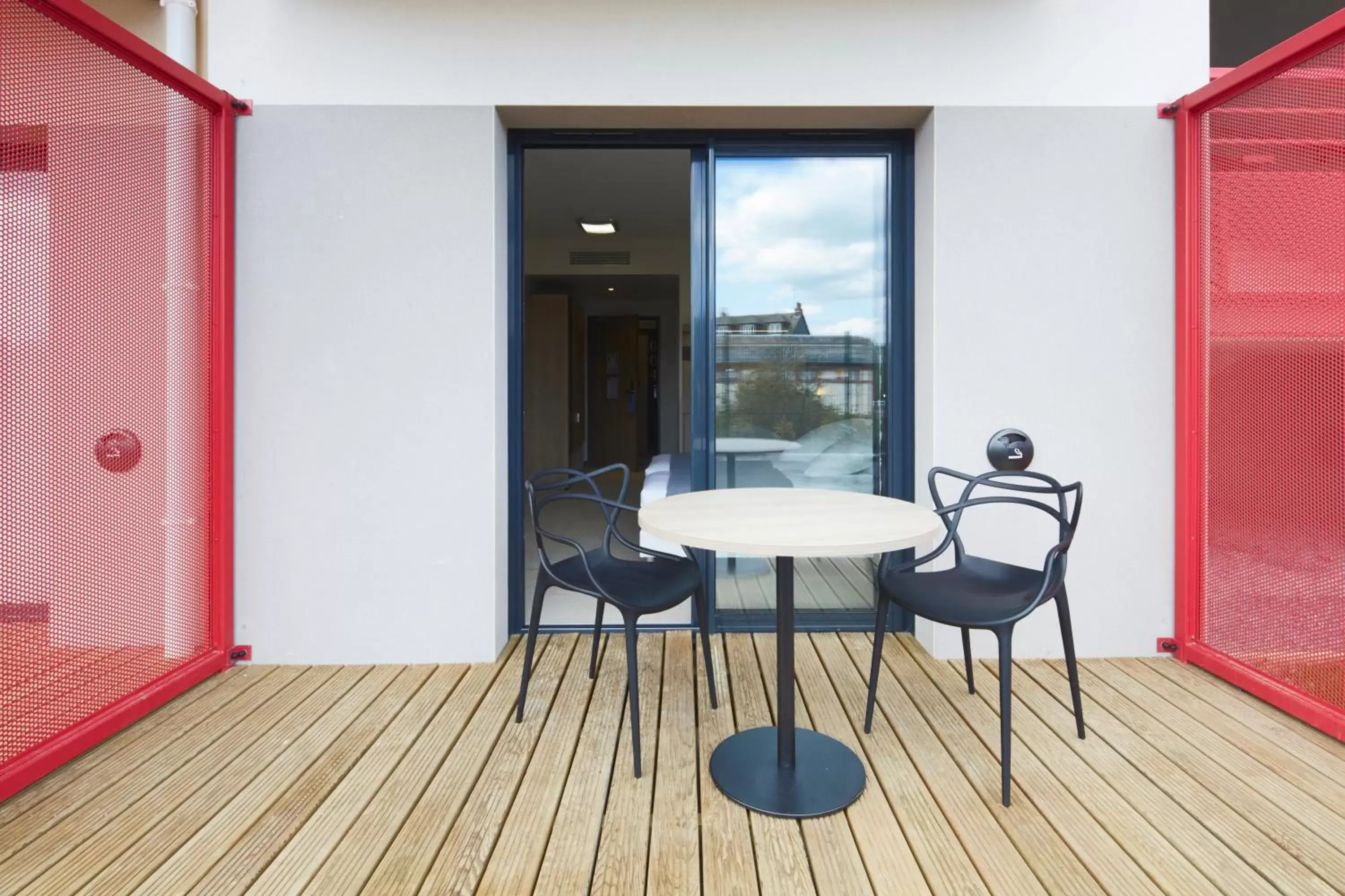 Balcony/Terrace in Kyriad Prestige Residence Cabourg-Dives-sur-Mer