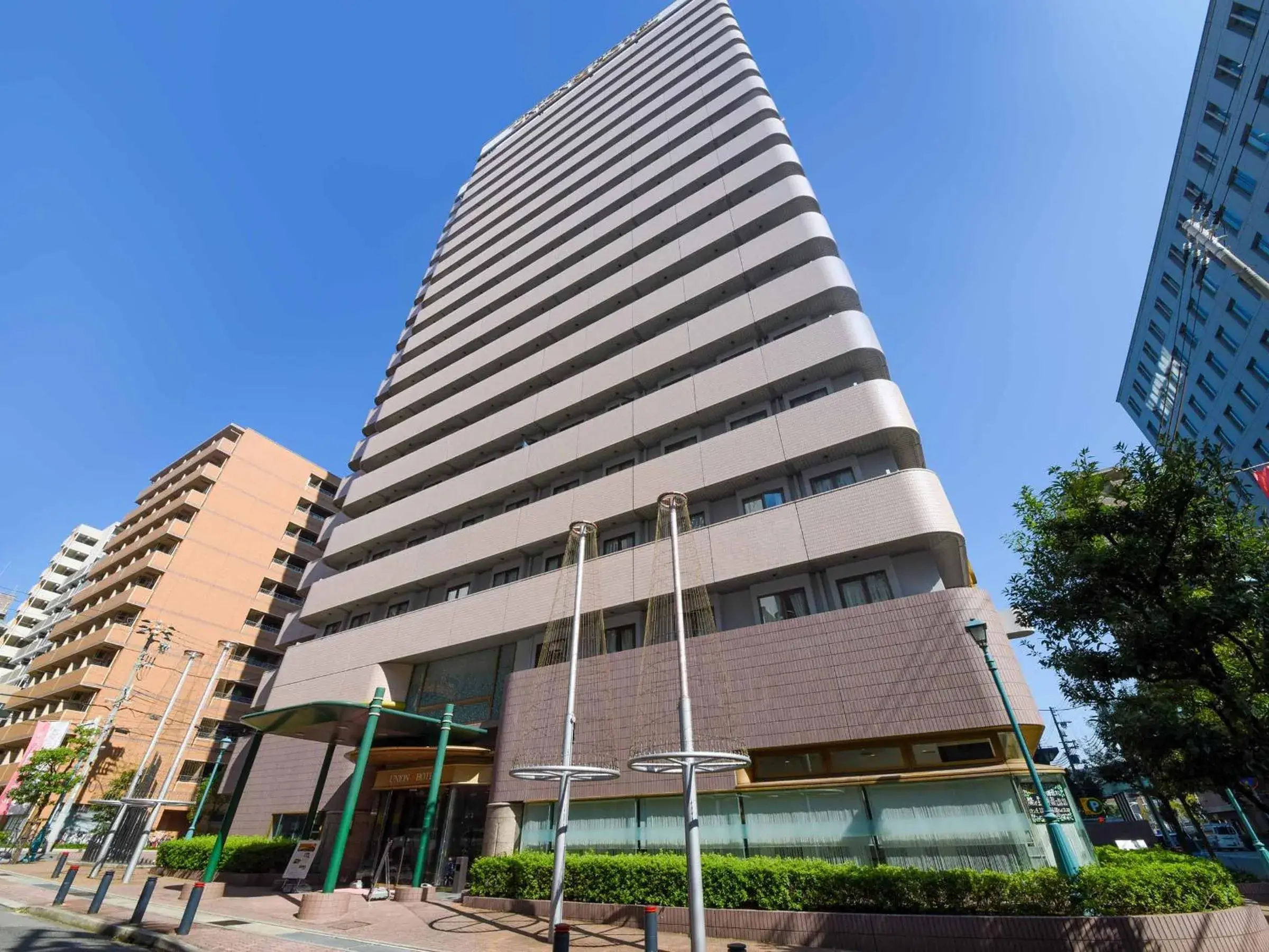 Property building in Kobe Sannomiya Union Hotel