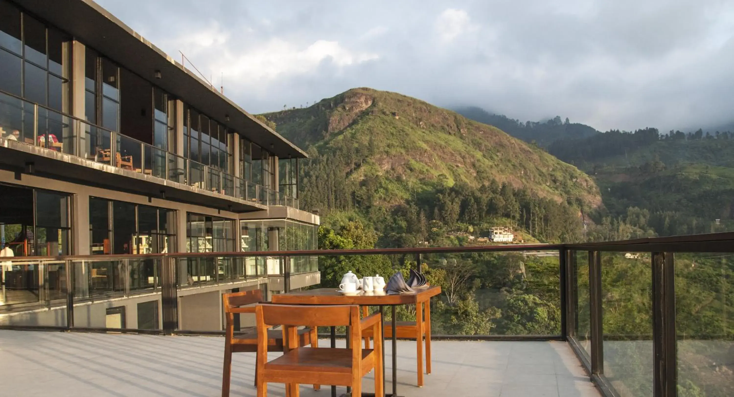 Balcony/Terrace in Oak Ray Hotel - Tea Bush Ramboda