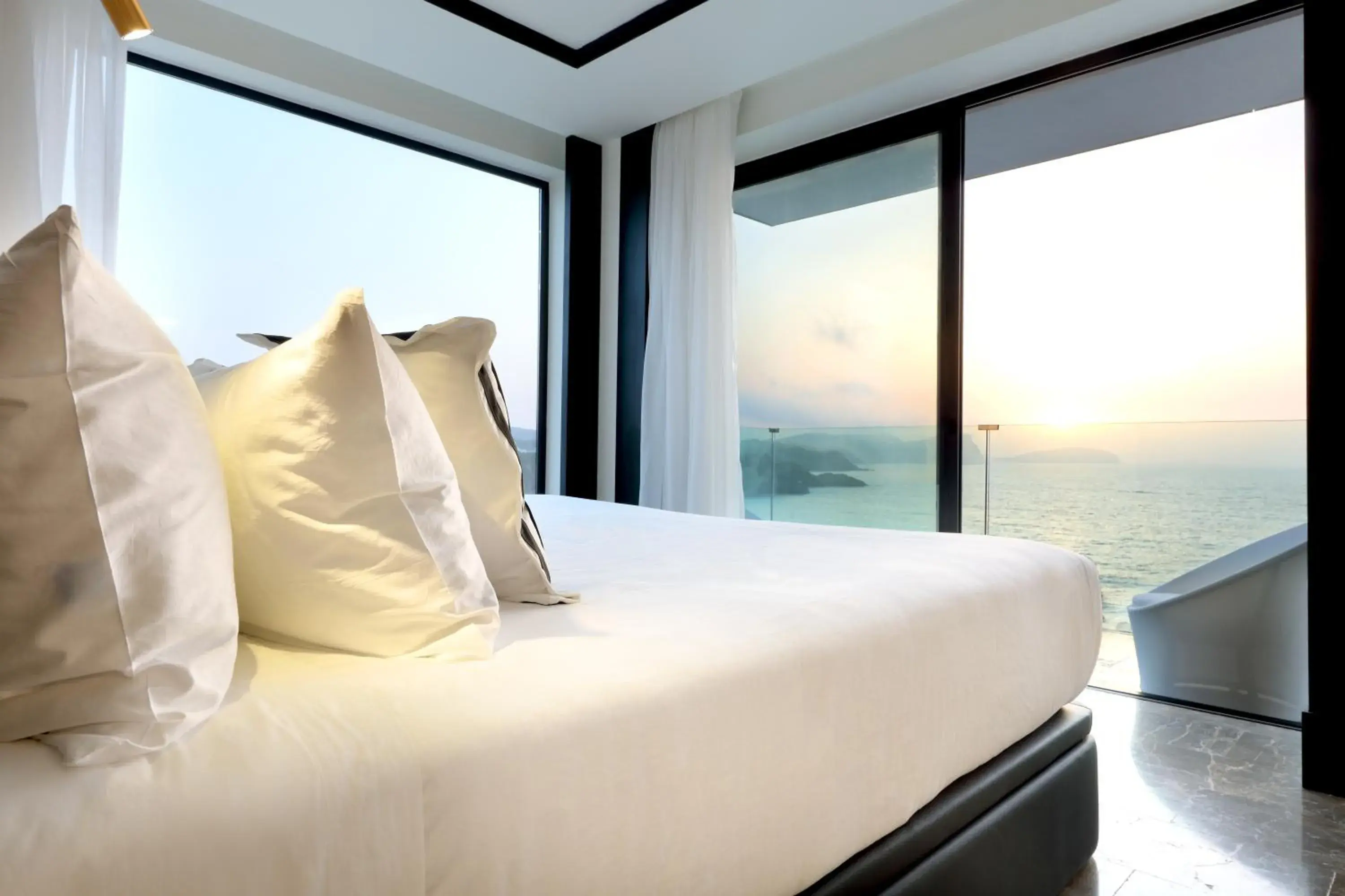 Bed in Bless Hotel Ibiza - The Leading Hotels of The World