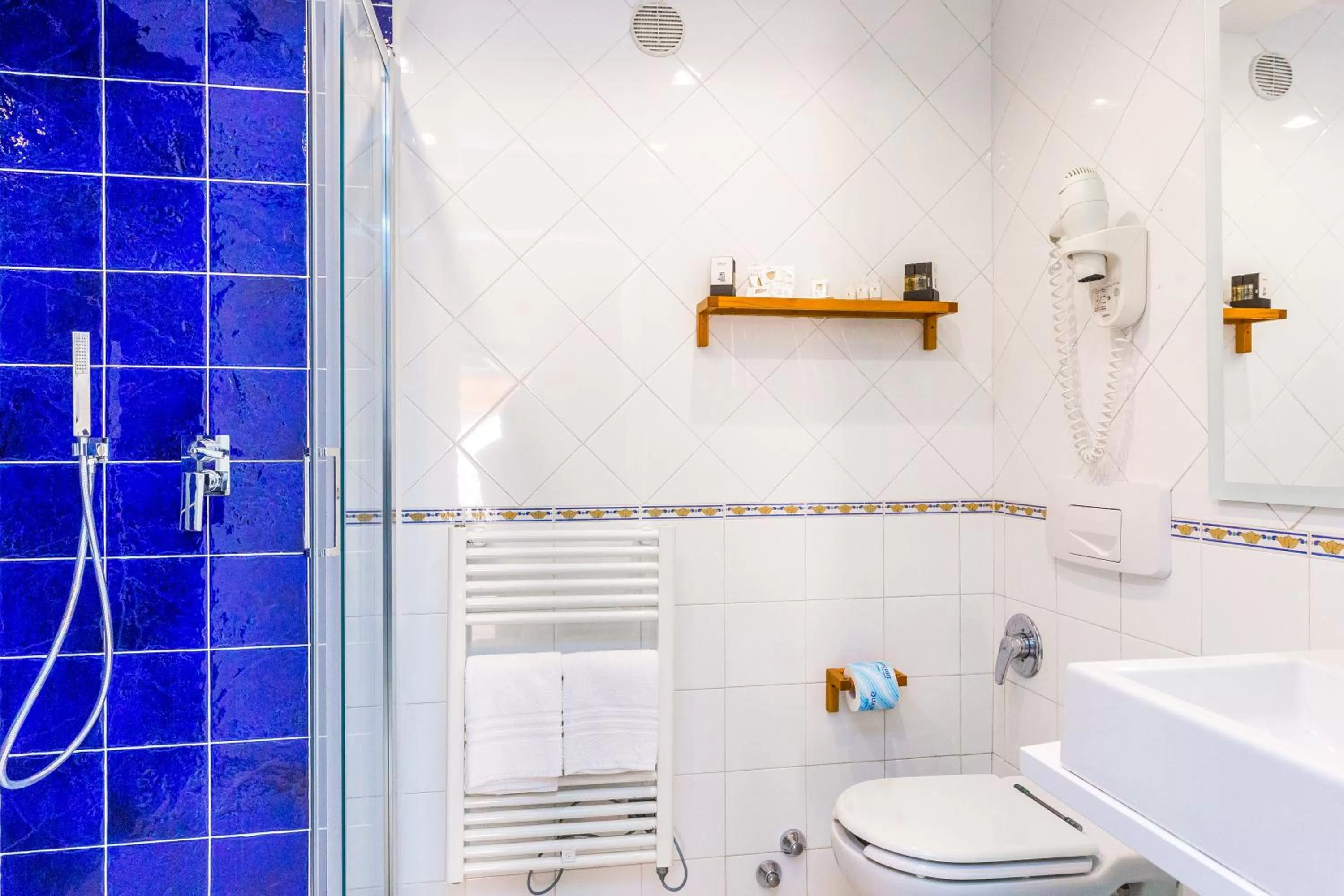 Shower in Hotel Rivoli Sorrento