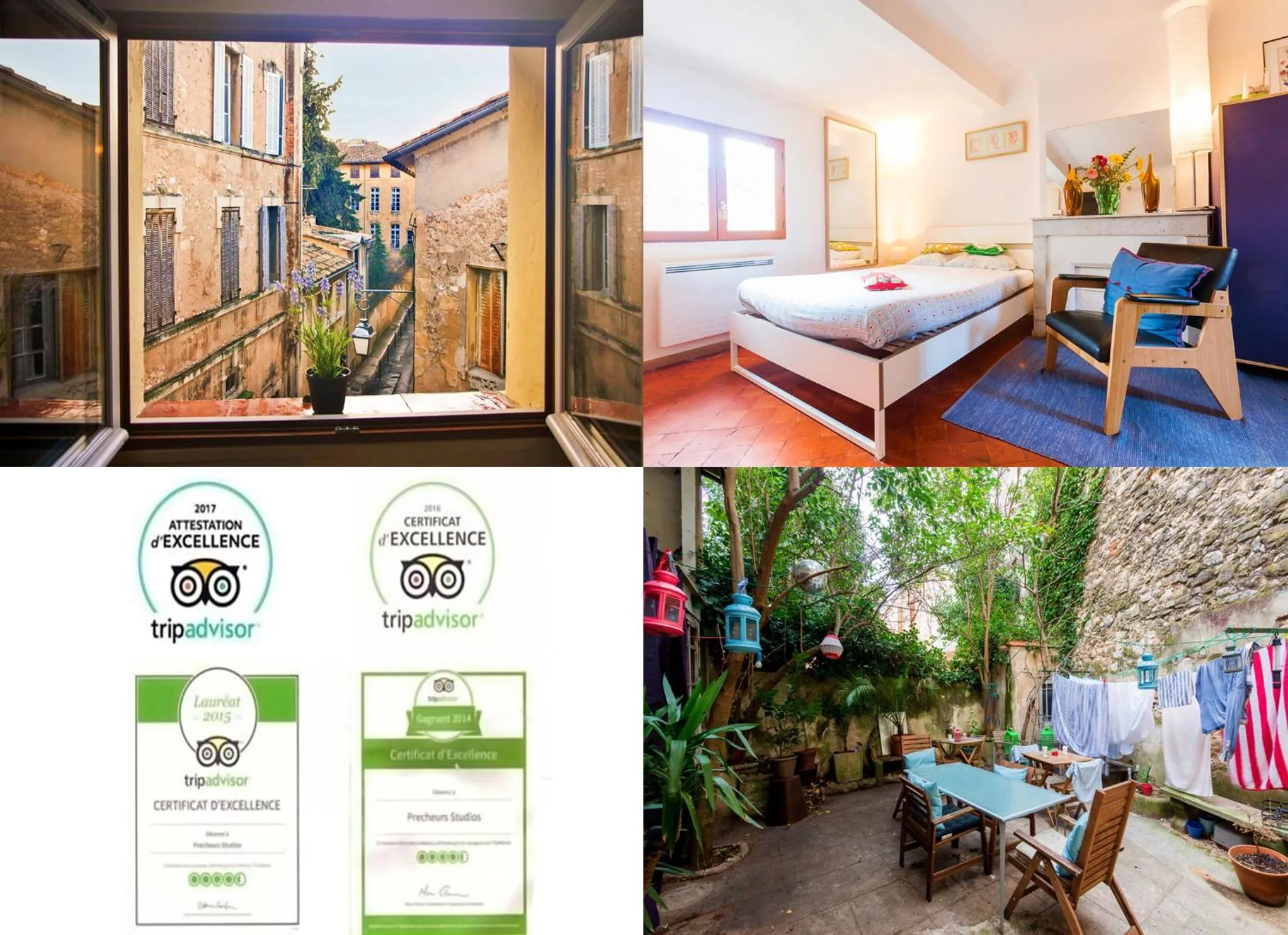 Bedroom in Precheurs Studios