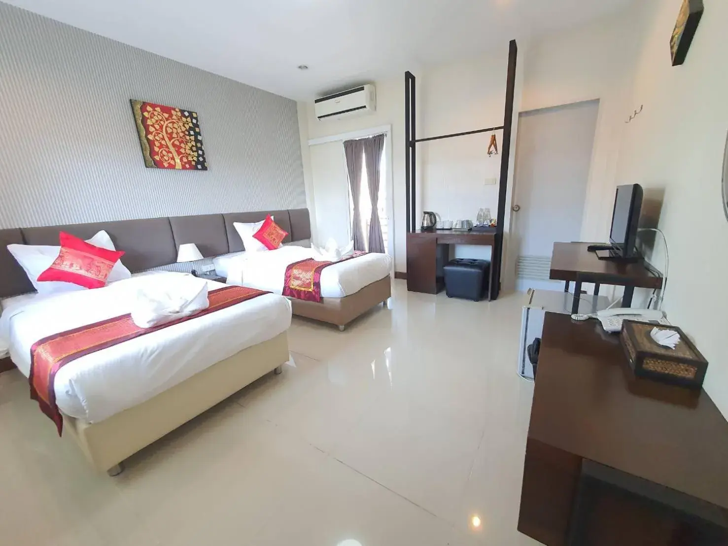 Bed in Chiang Mai Waroros Boutique Hotel Bed in Chiang Mai Waroros Boutique Hotel