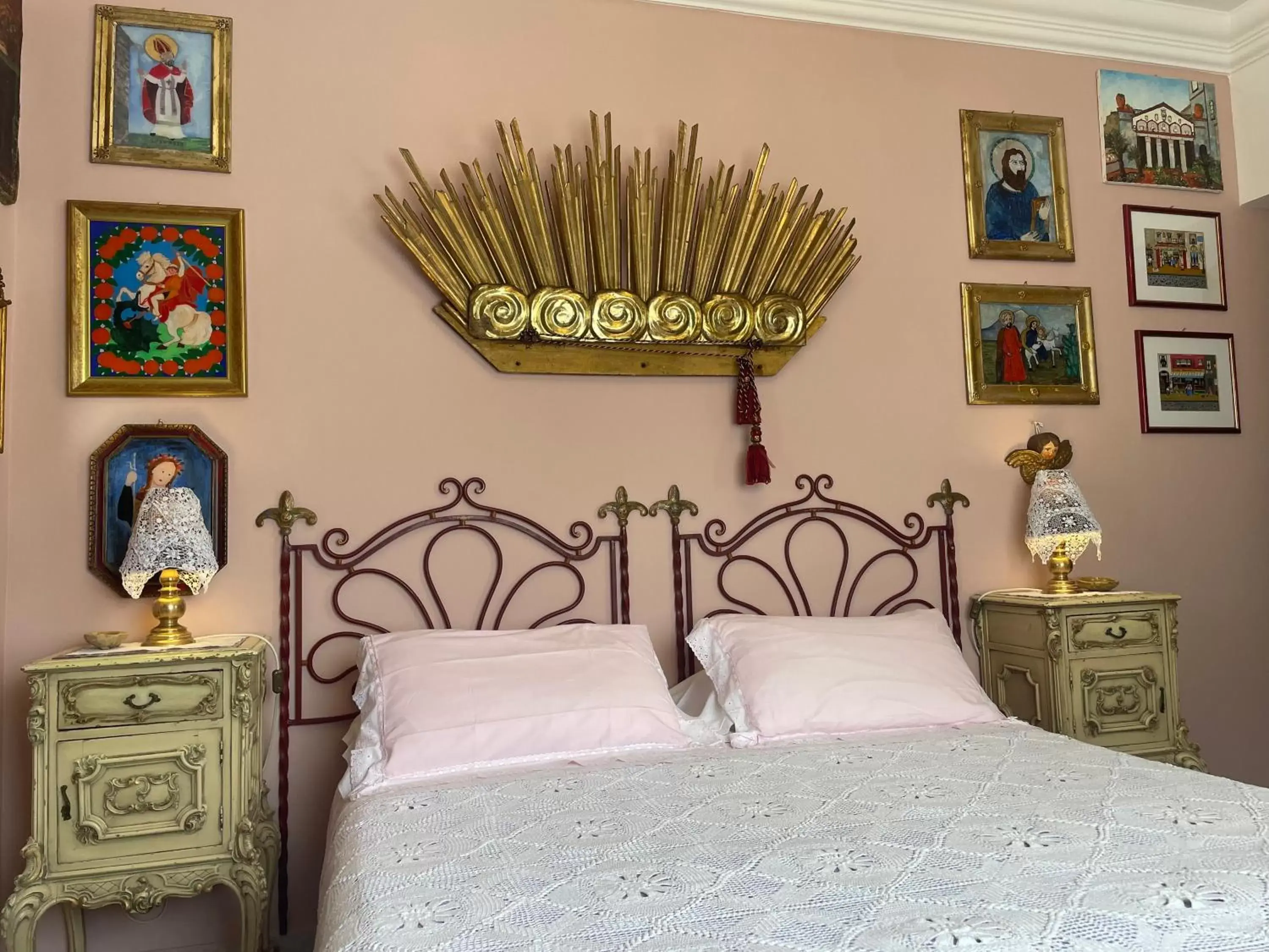 Bed in B&B Villa Giorgia