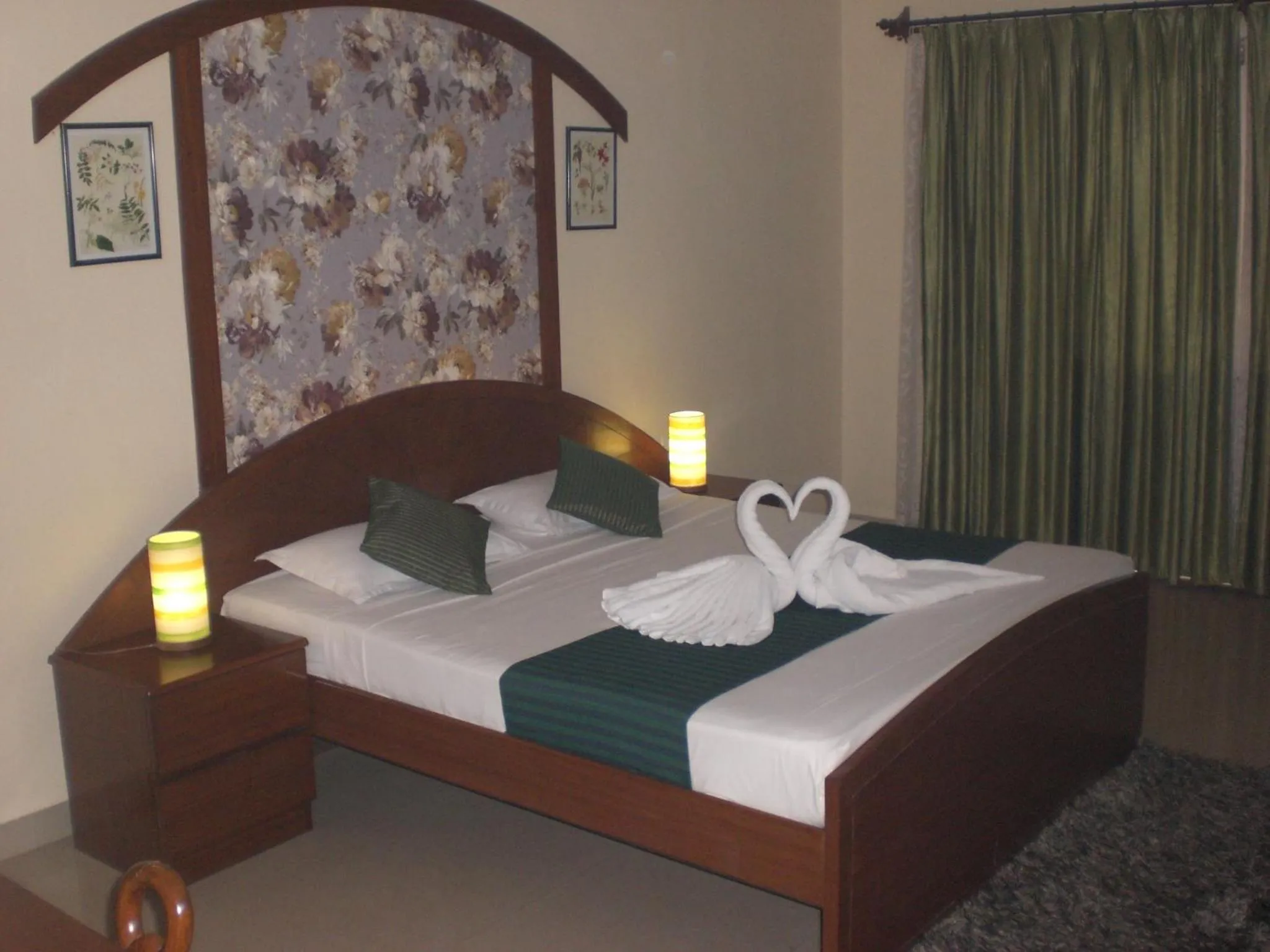 Bed in A's Holiday Beach Resort