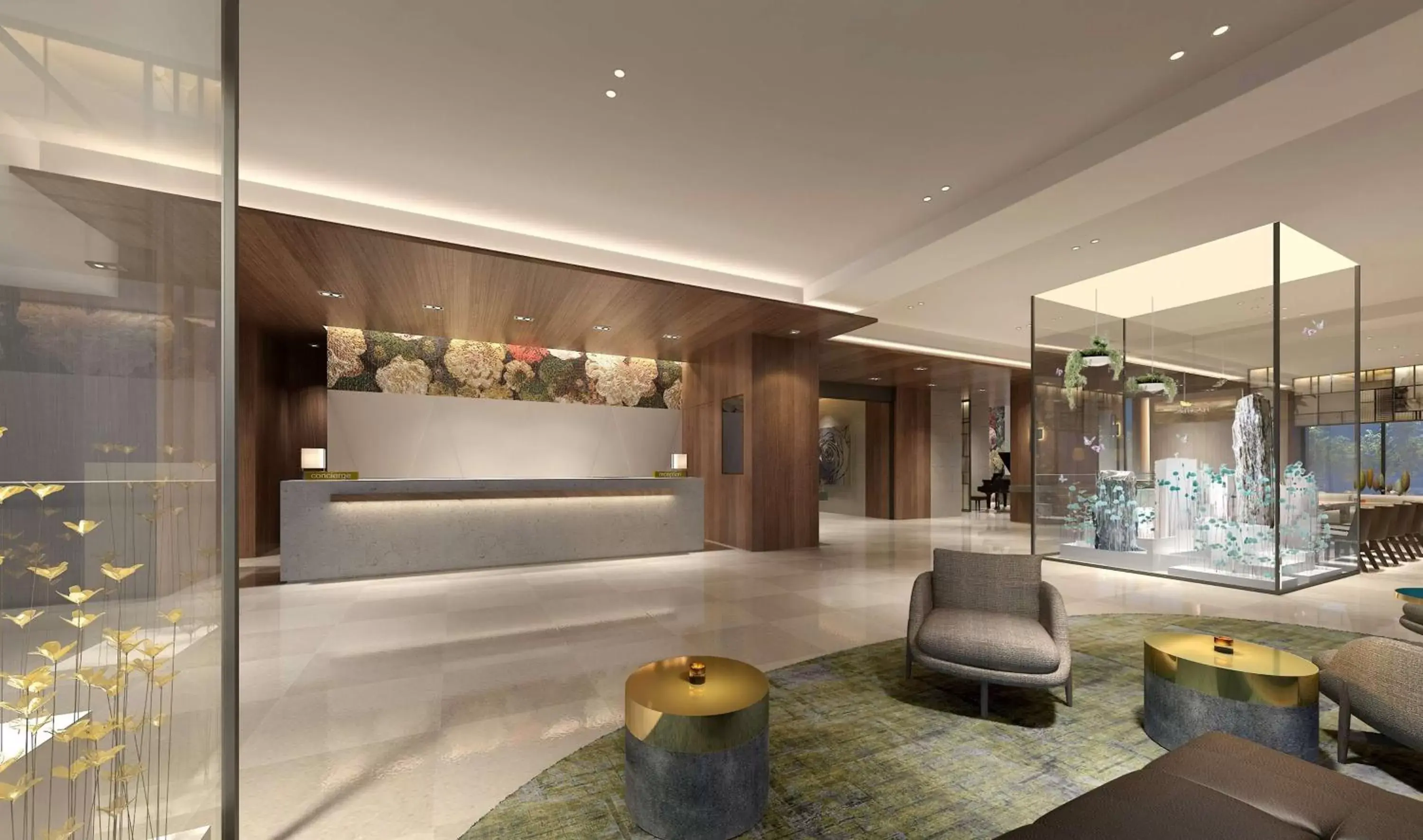 Lobby or reception, Lobby/Reception in DoubleTree by Hilton Taipei Zhongshan