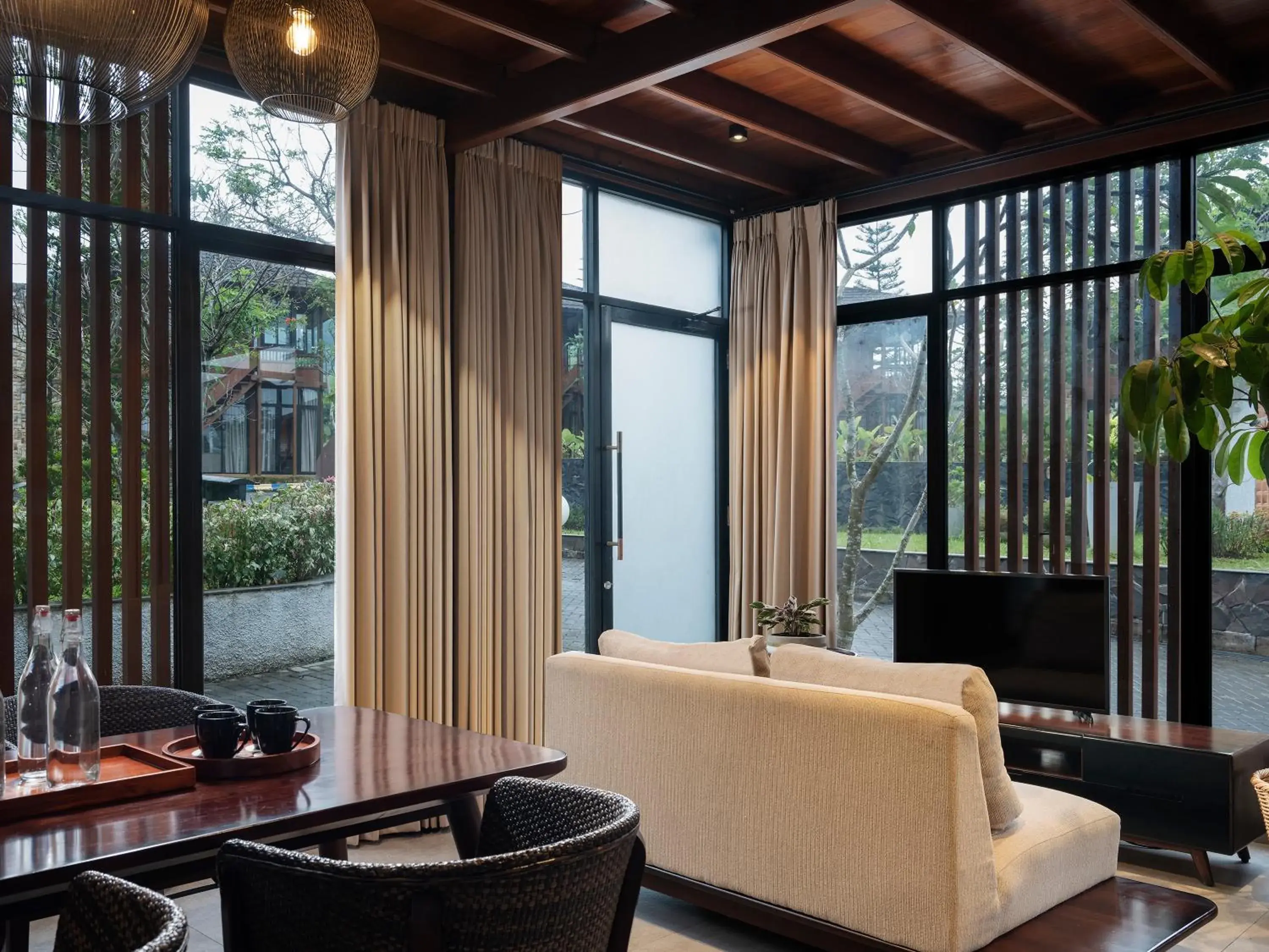 Living room in JSI Resort Megamendung Living room in JSI Resort Megamendung