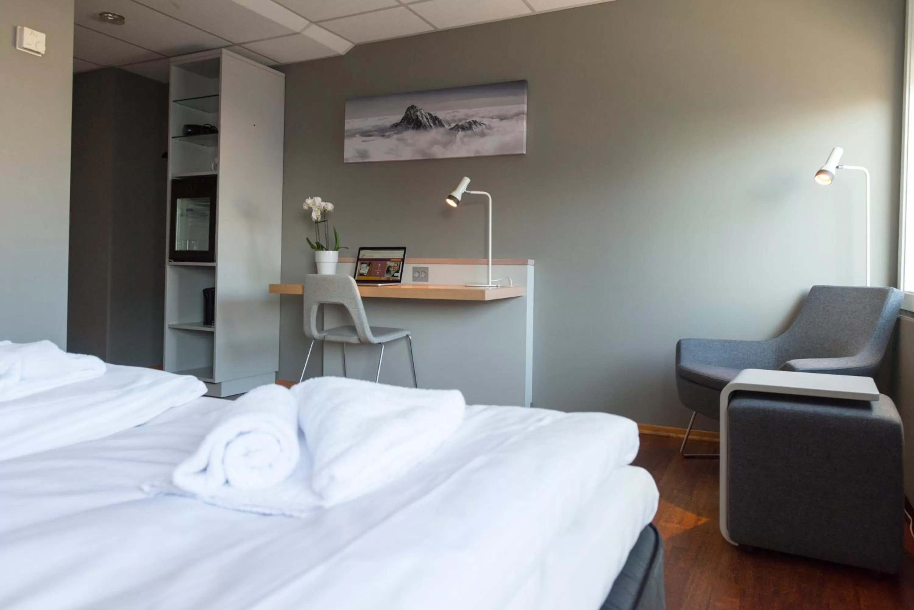 Bed in Fast Hotel Svolvær