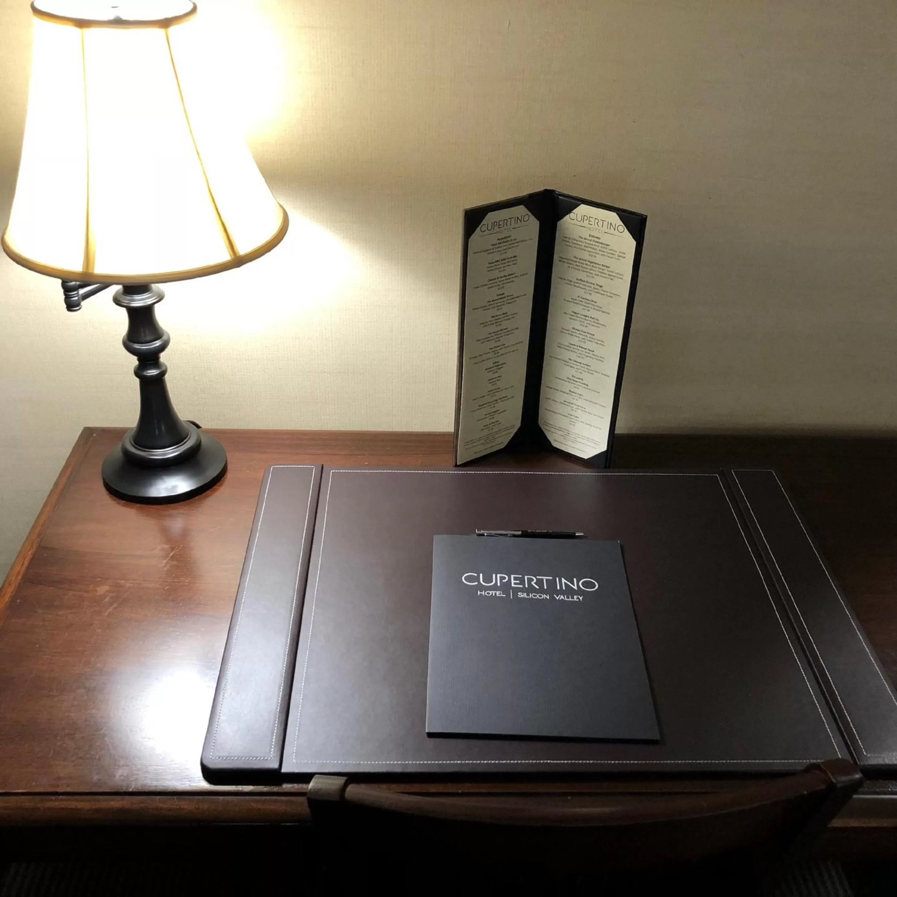 Decorative detail in Cupertino Hotel