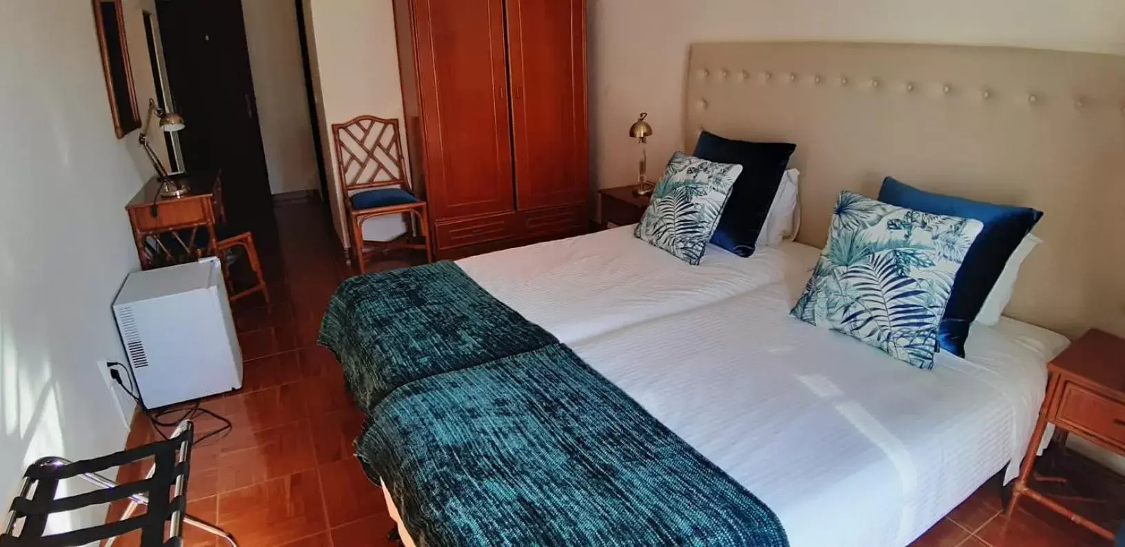 Bed in The Blue Bamboo Hotel - Duna Parque Group