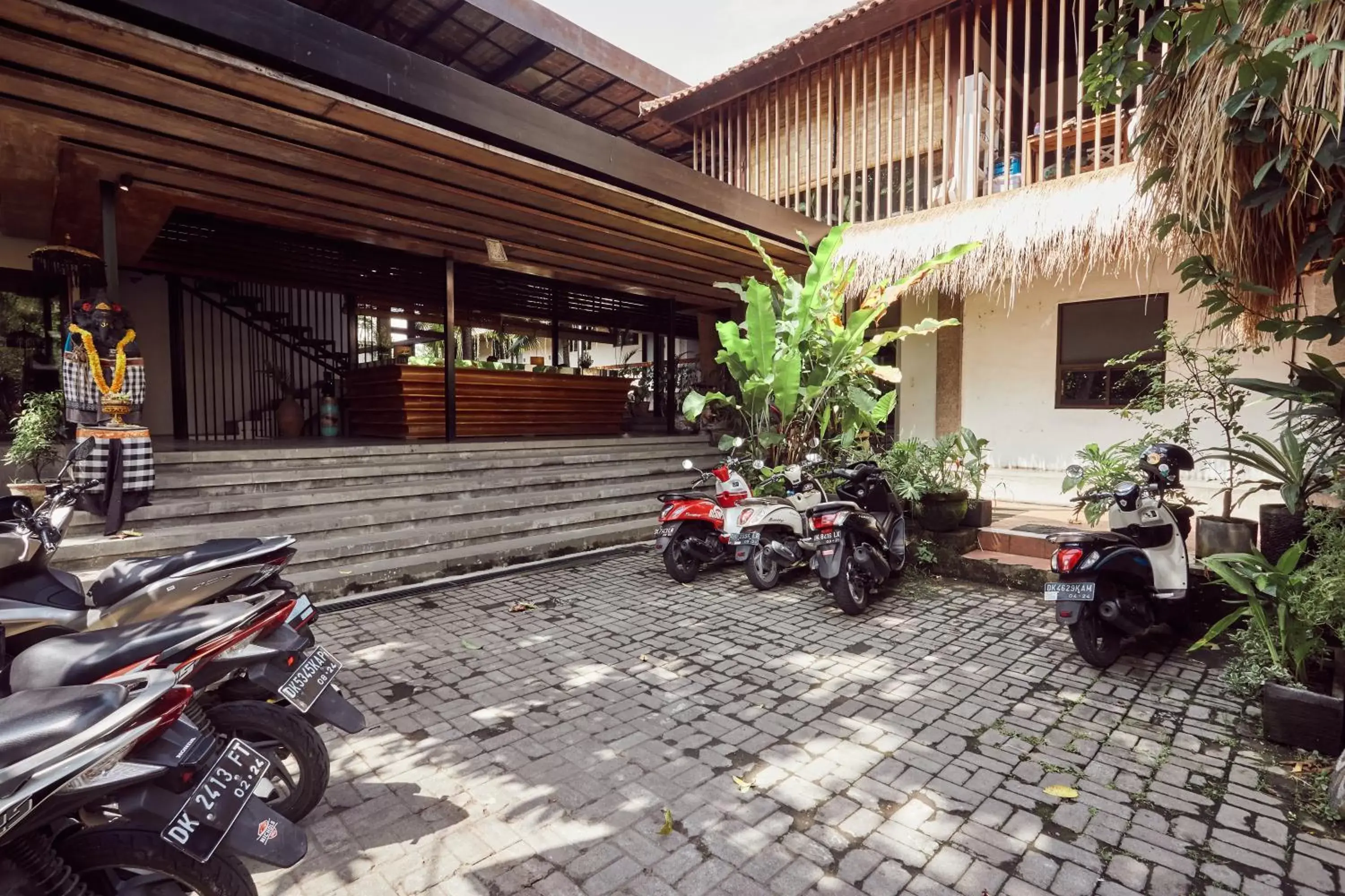 Facade/entrance in Outpost Ubud Penestanan Coworking & Coliving