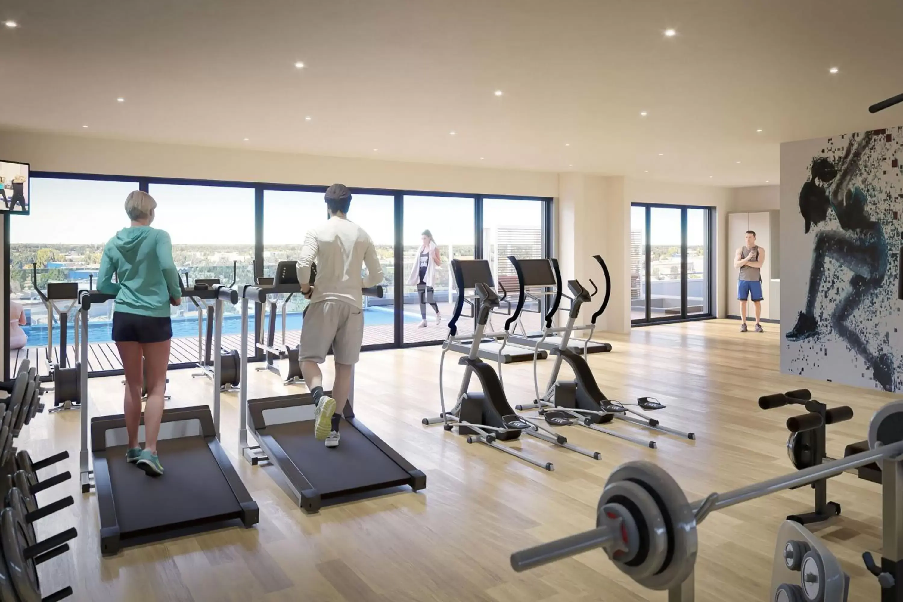 Fitness centre/facilities, Fitness Center/Facilities in Sheraton Bordeaux Airport