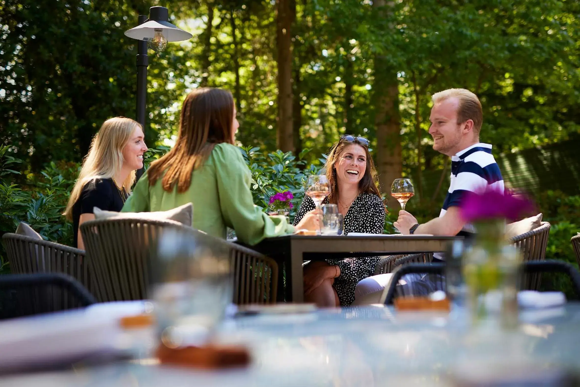 Staff in Auberge Du Bonheur