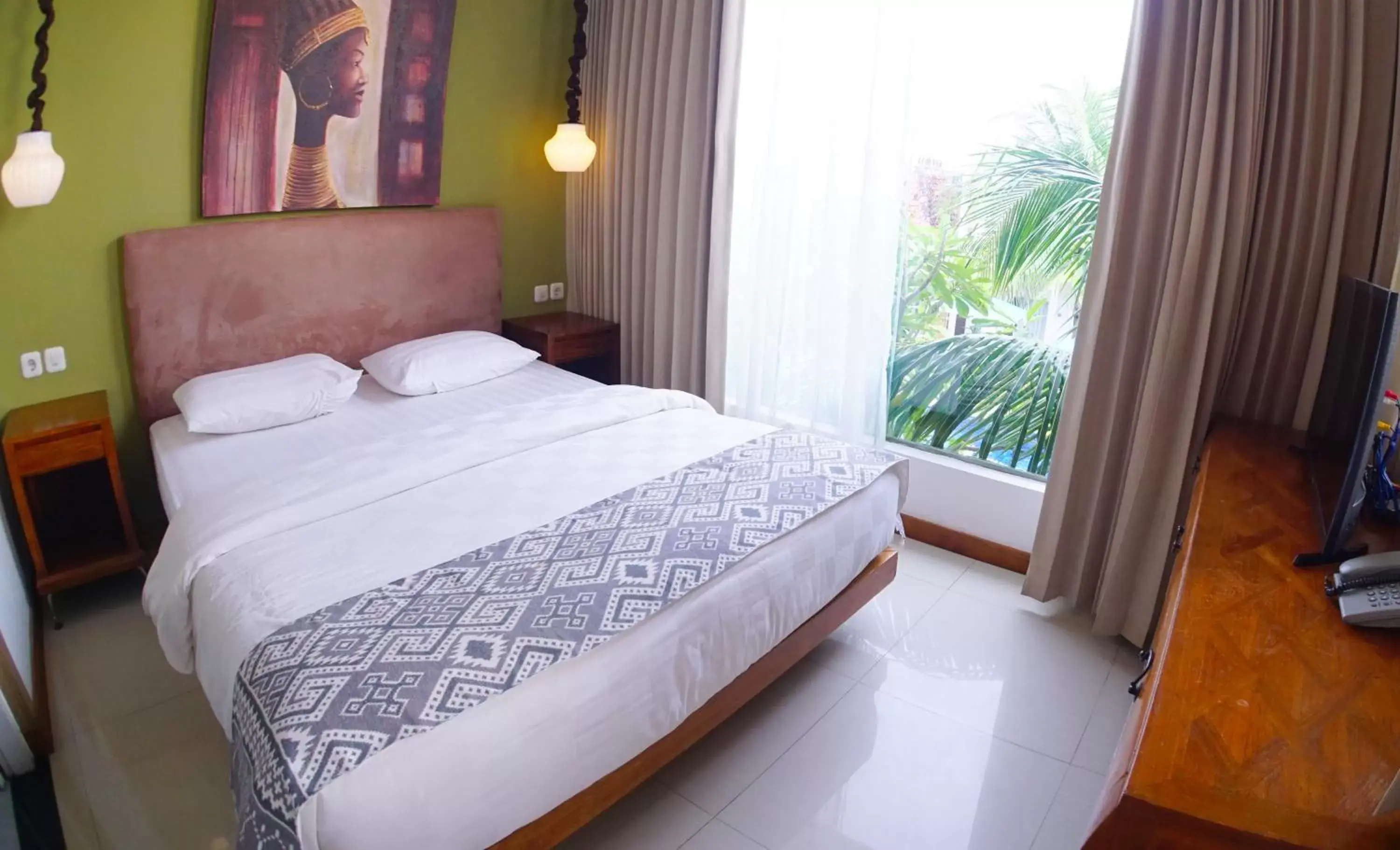 Bedroom, Bed in Ocean View Residence