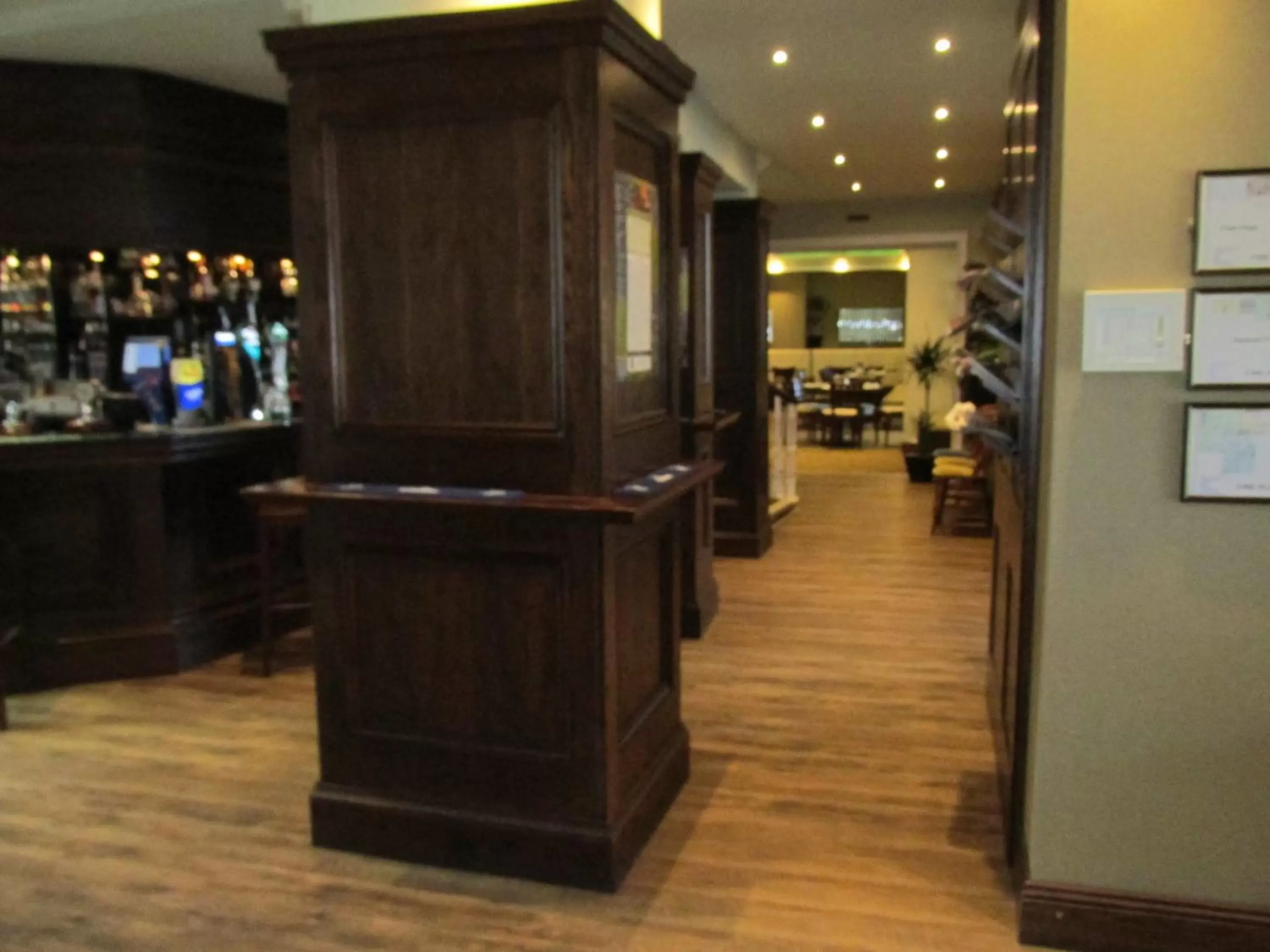 Decorative detail, Lounge/Bar in The Harboro Hotel