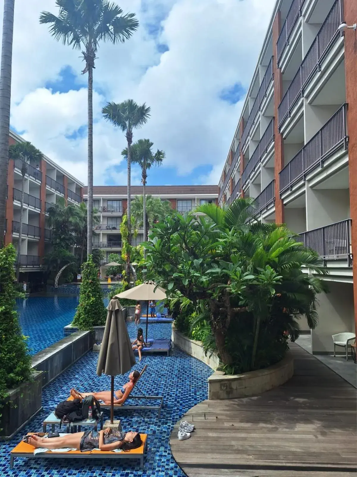 Swimming pool in Swiss-Belhotel Tuban Bali Swimming pool in Swiss-Belhotel Tuban Bali