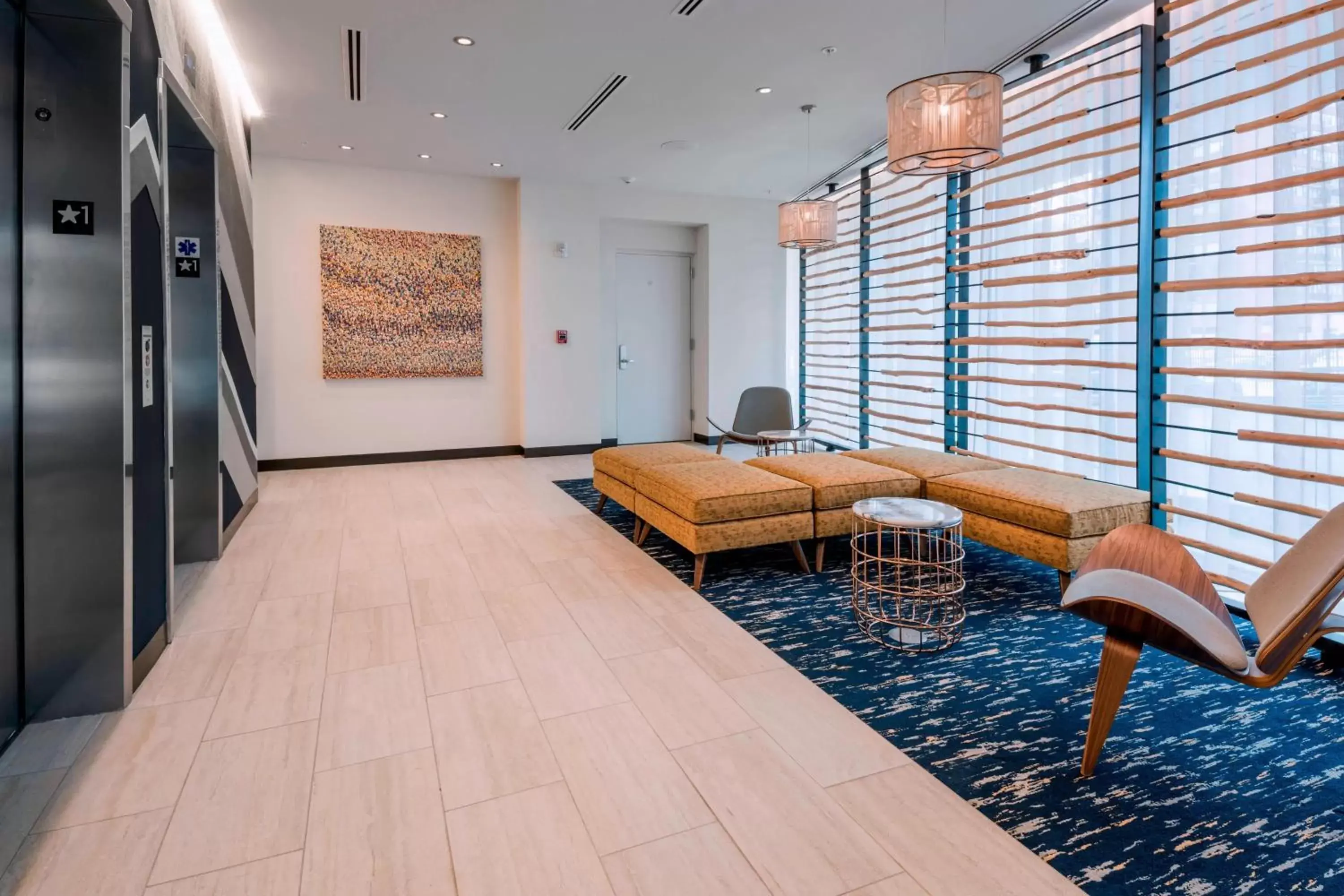 Lobby or reception in Residence Inn by Marriott Jersey City