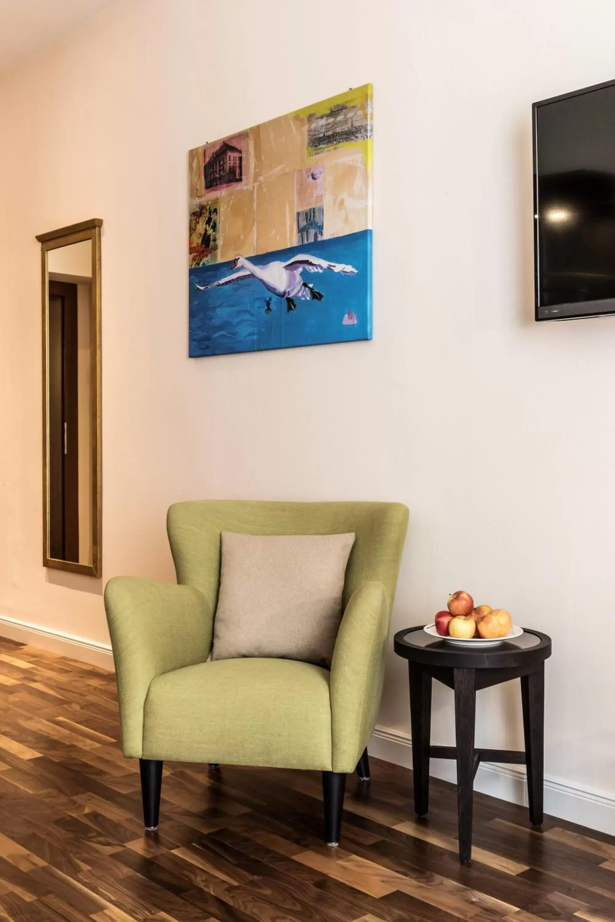 Decorative detail, Seating Area in Hotel Sandwirth