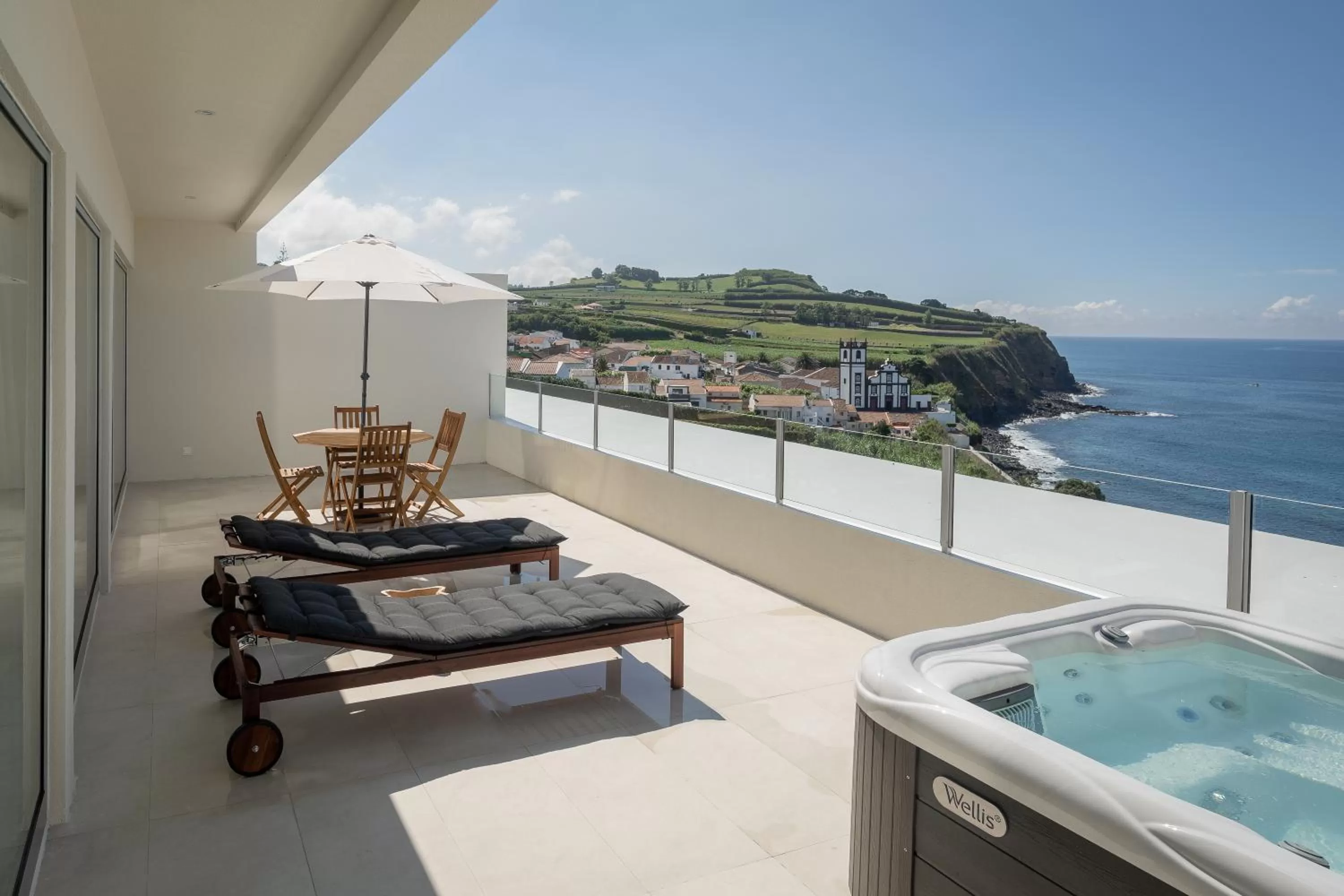 Hot Tub in Sul Villas & Spa - Azores