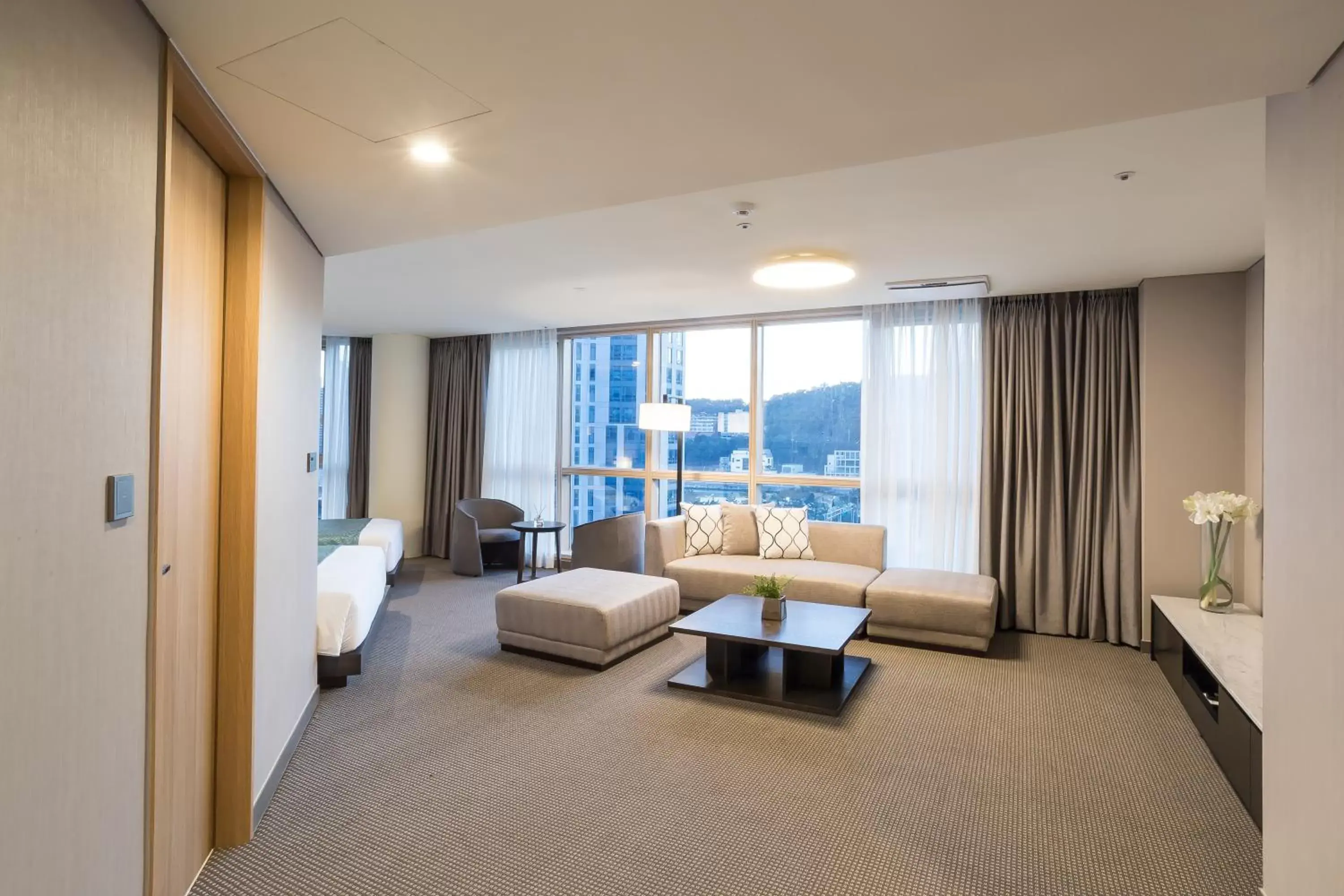 Living room, Seating Area in Centum Premier Hotel