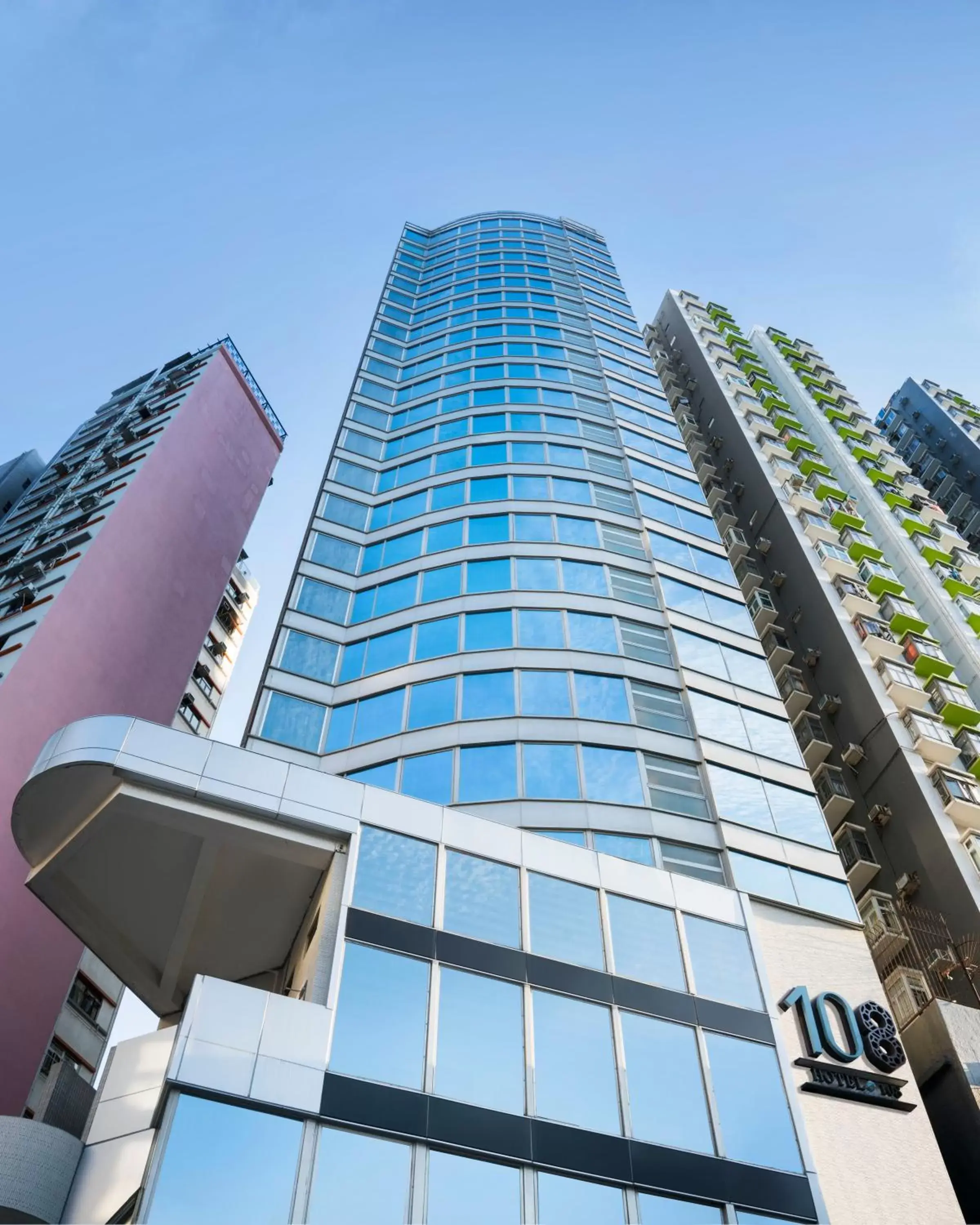 View (from property/room), Property Building in Hotel 108, Hong Kong