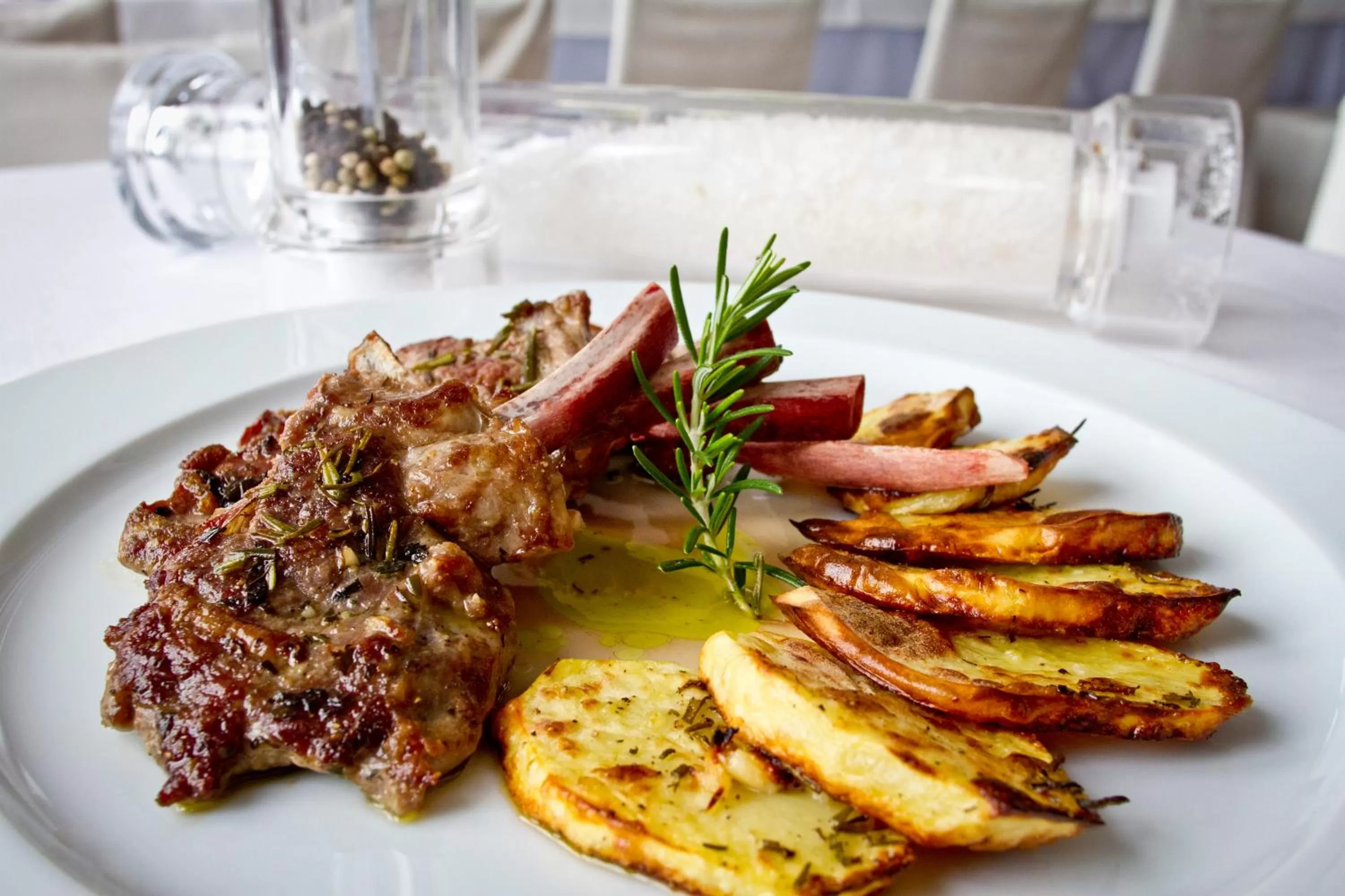 Food close-up in Hotel Astoria