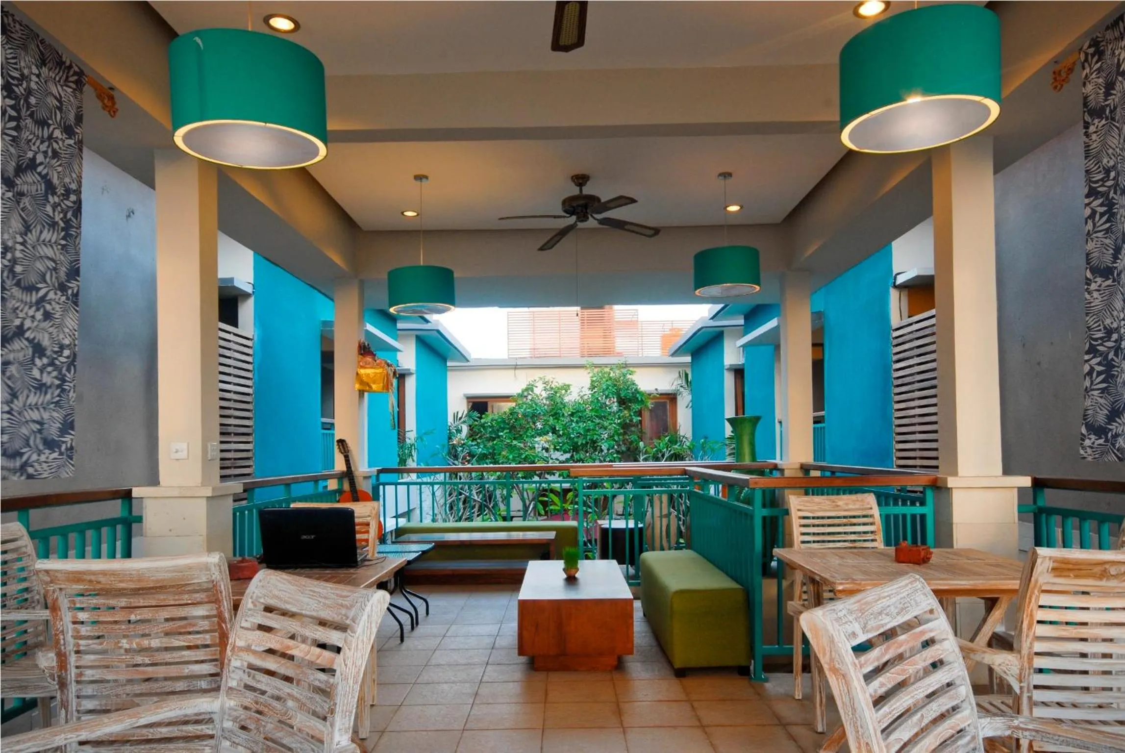 Balcony/Terrace in The Green Zhurga Suite Seminyak