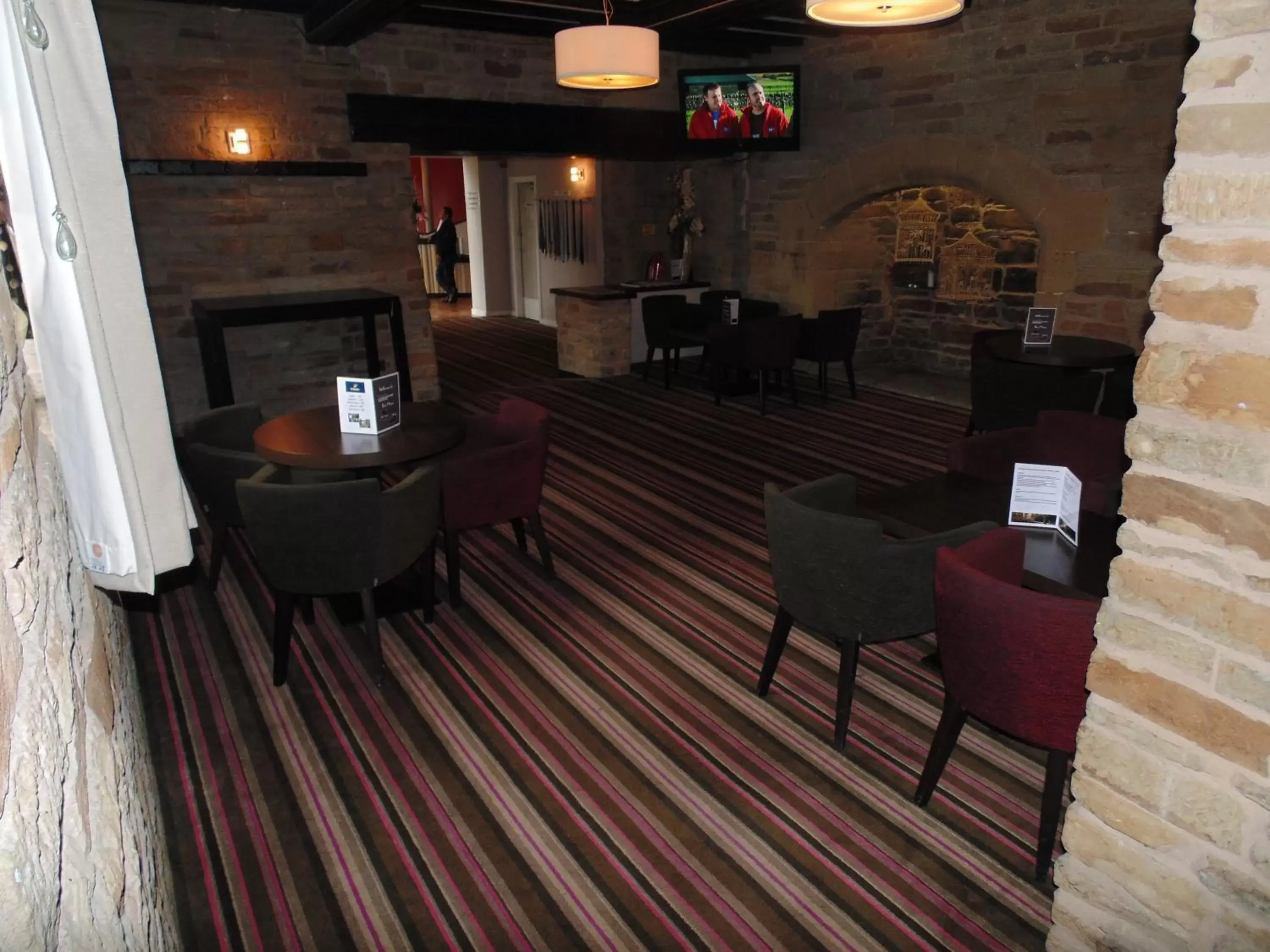 Lounge or bar, Seating Area in B/W Plus Lancashire Manor Hotel