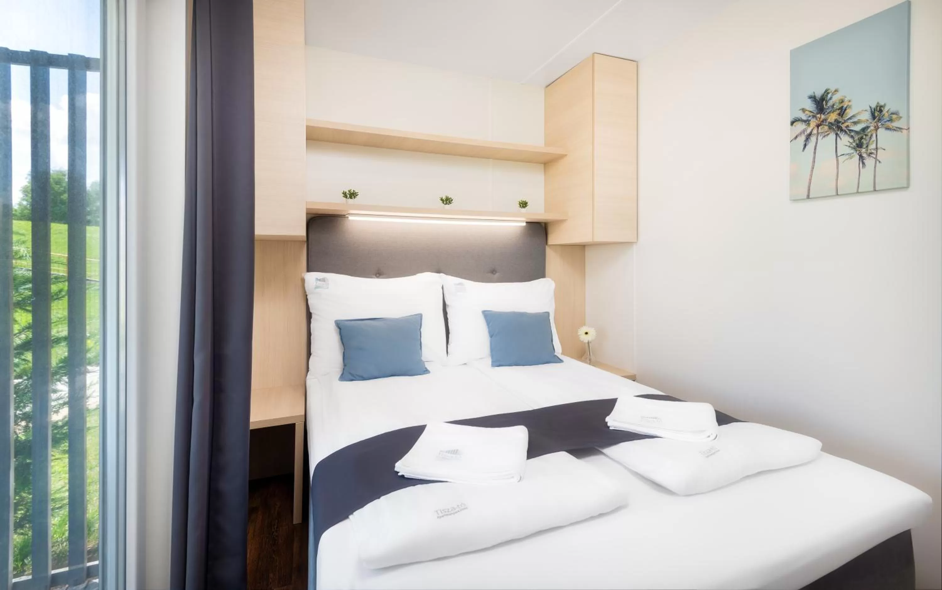 Bed in Tisza-tó Apartmanpark