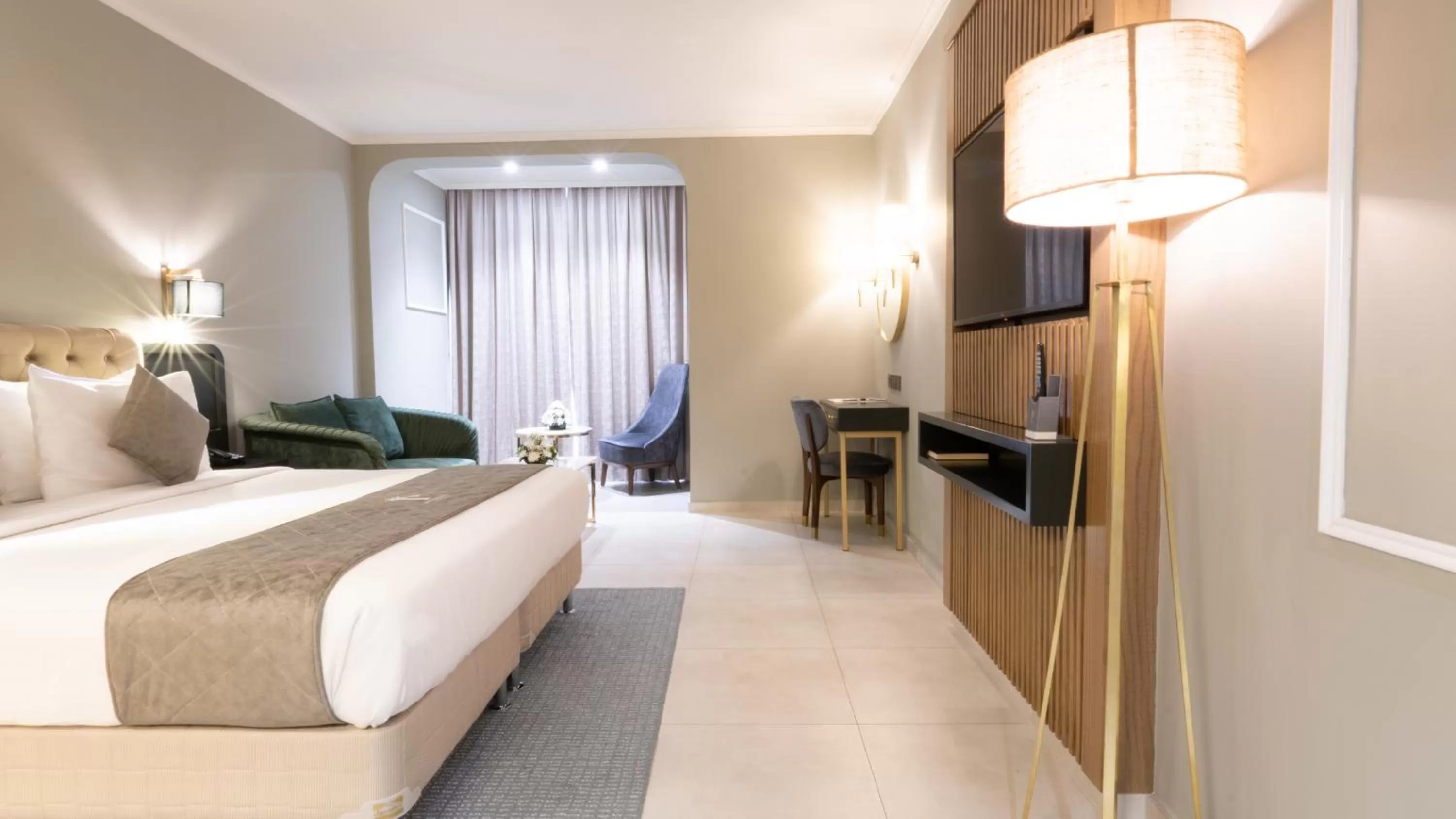 Bed in President Hotel