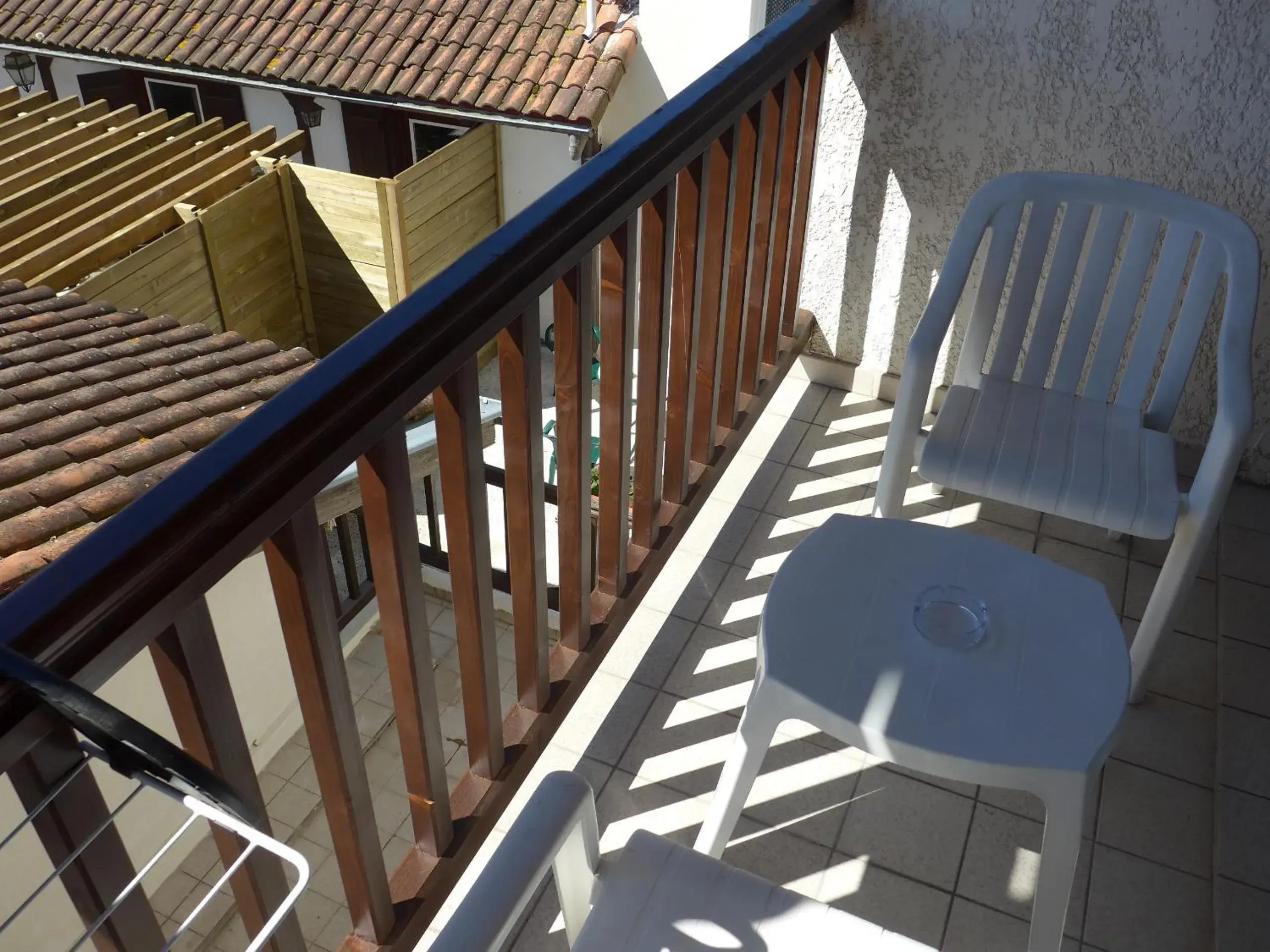 Balcony/Terrace in Hôtel Le Relais Dax