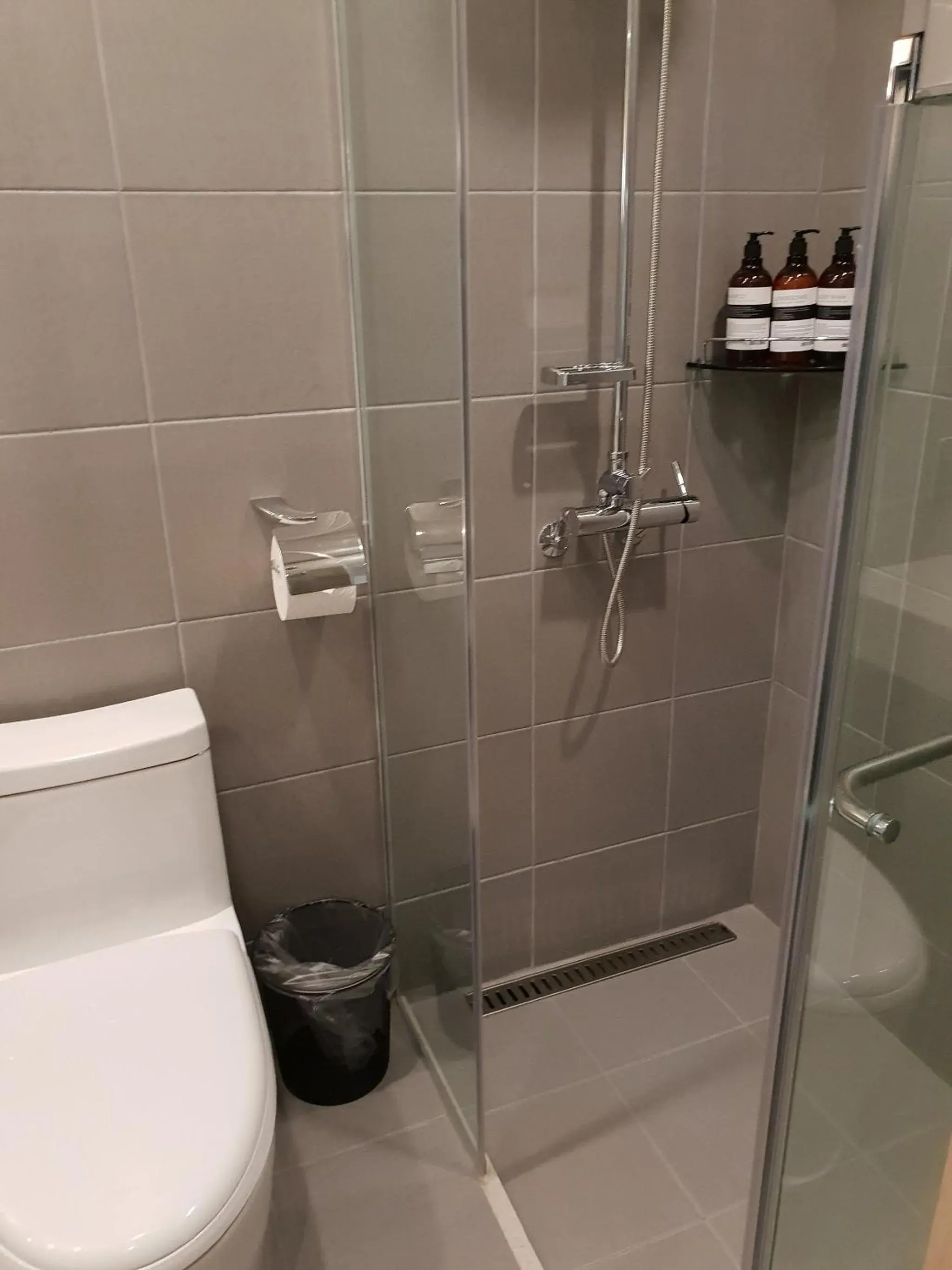 Shower, Bathroom in Hotel Win Story