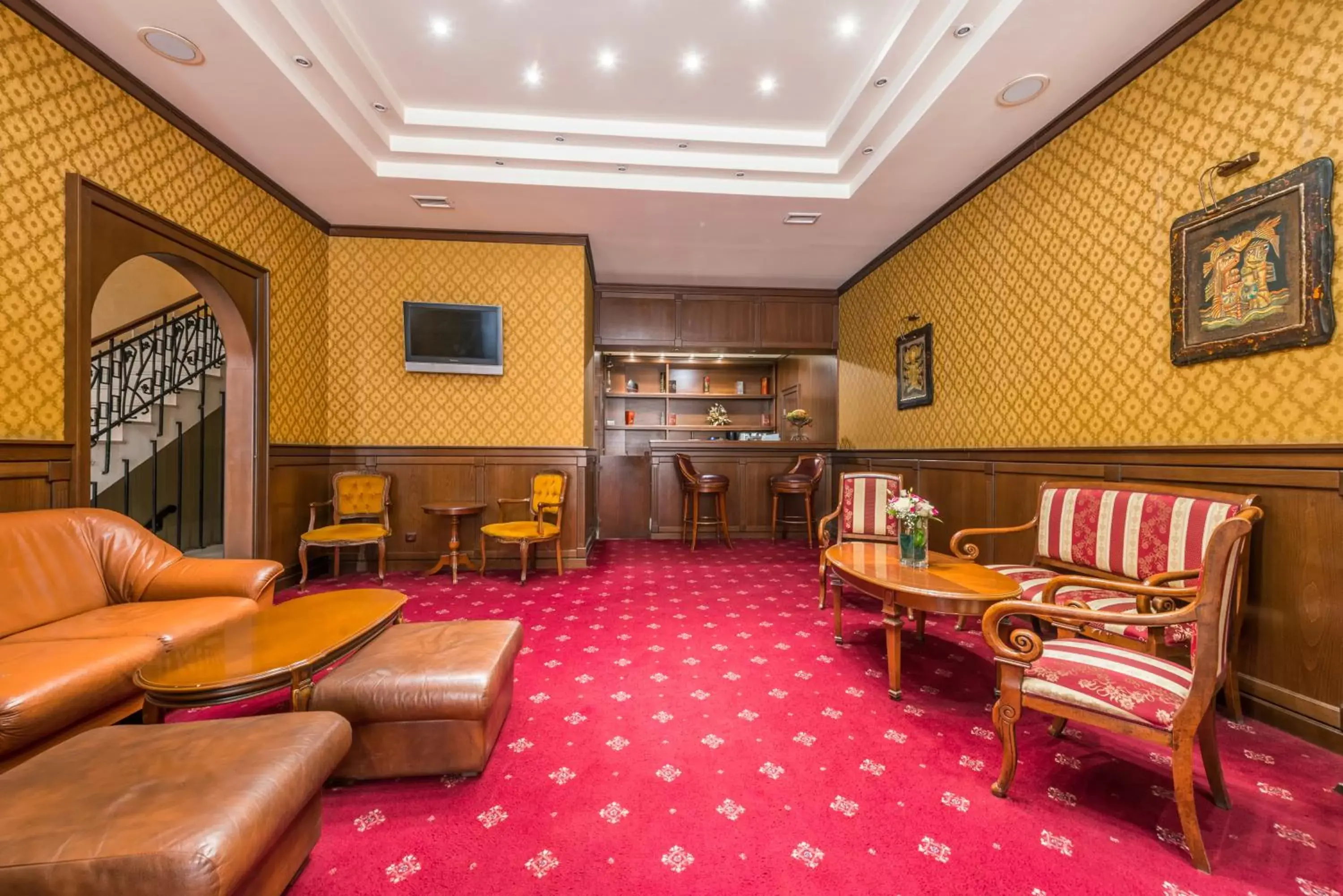 Lobby or reception, Seating Area in Sveta Sofia Hotel