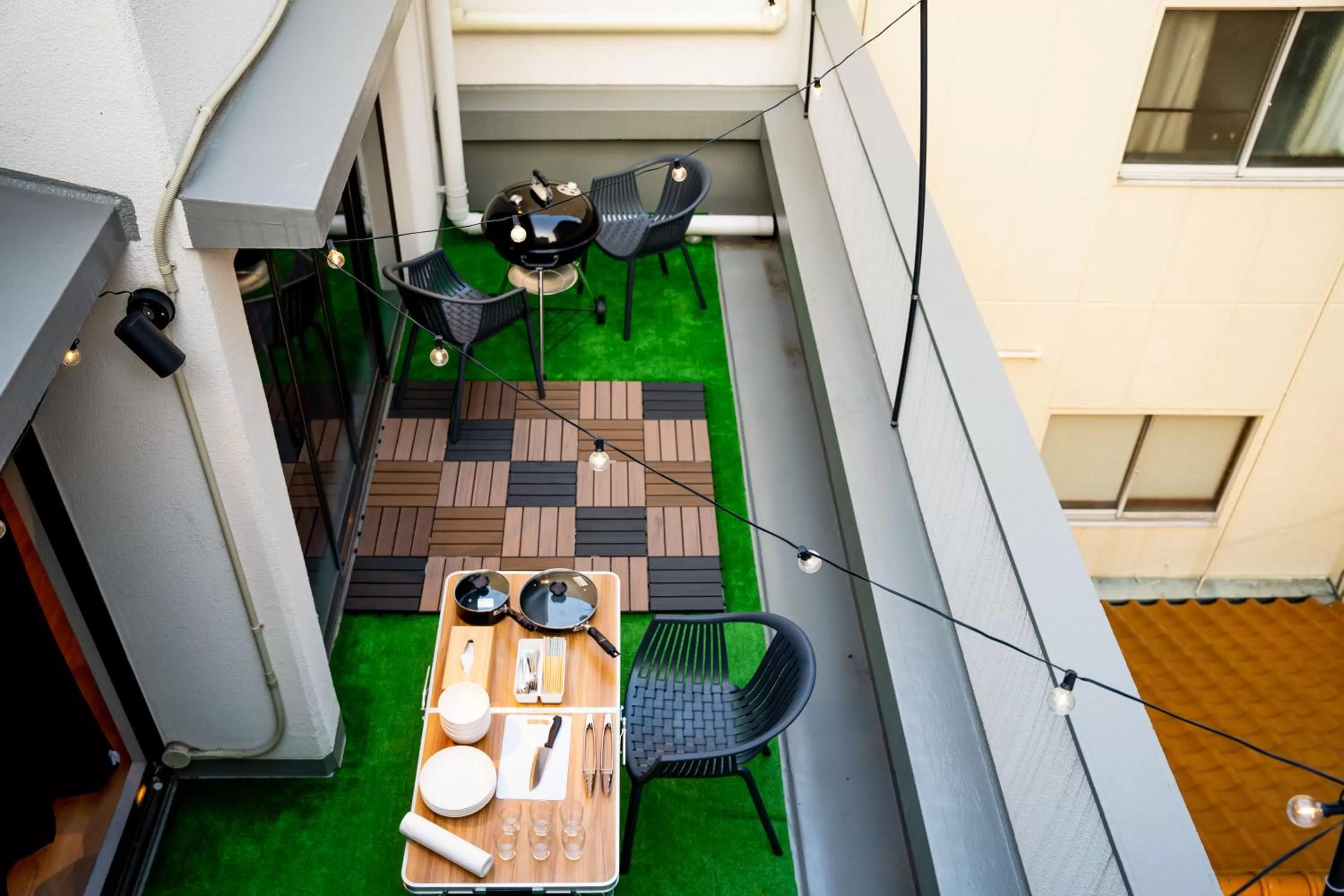 Patio in Hotel S-Presso East